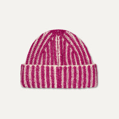 Women's Chunky Rib Micro Beanie - VELVET RIBBON MULTI