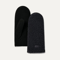 Women's UGGbraid Mitten - BLACK