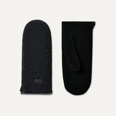 Women's UGGbraid Mitten - BLACK