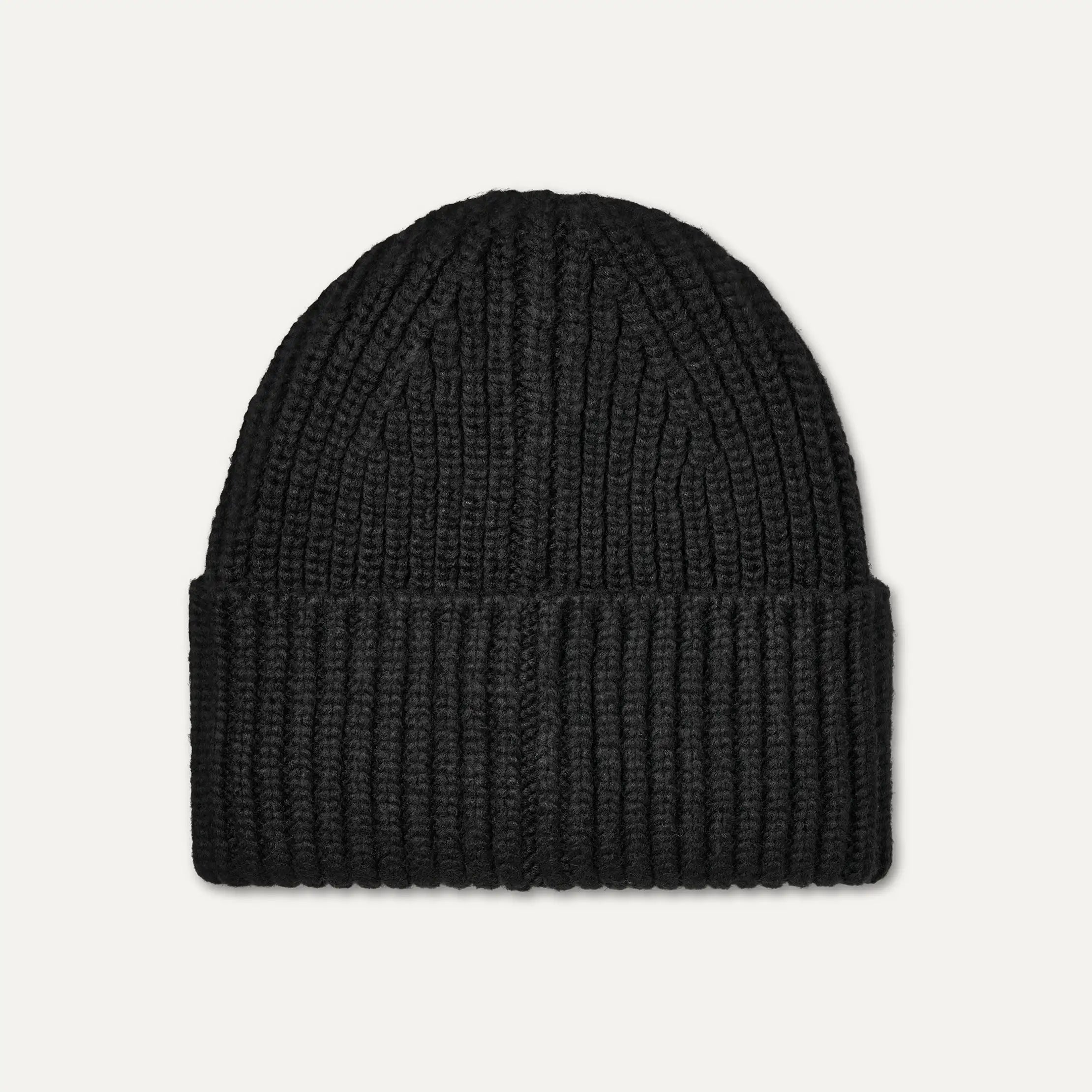 Men's Chunky Rib UGGbraid Beanie - BLACK