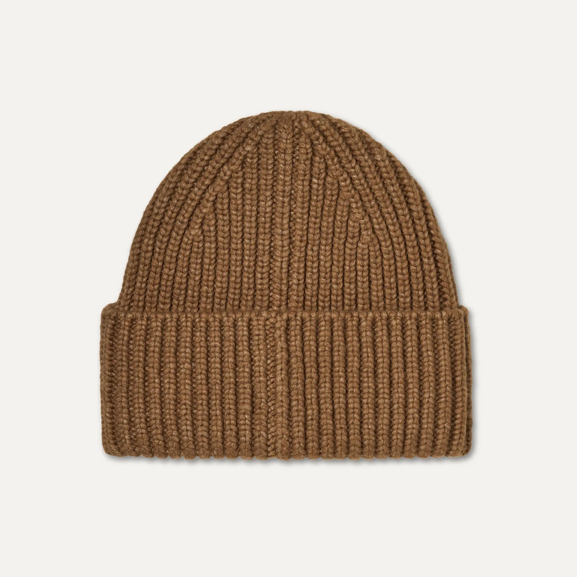 Women's Chunky Rib UGGbraid Beanie - CHESTNUT