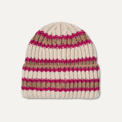 Kids' Chunky Rib Beanie - VELVET RIBBON MULTI STRIPE
