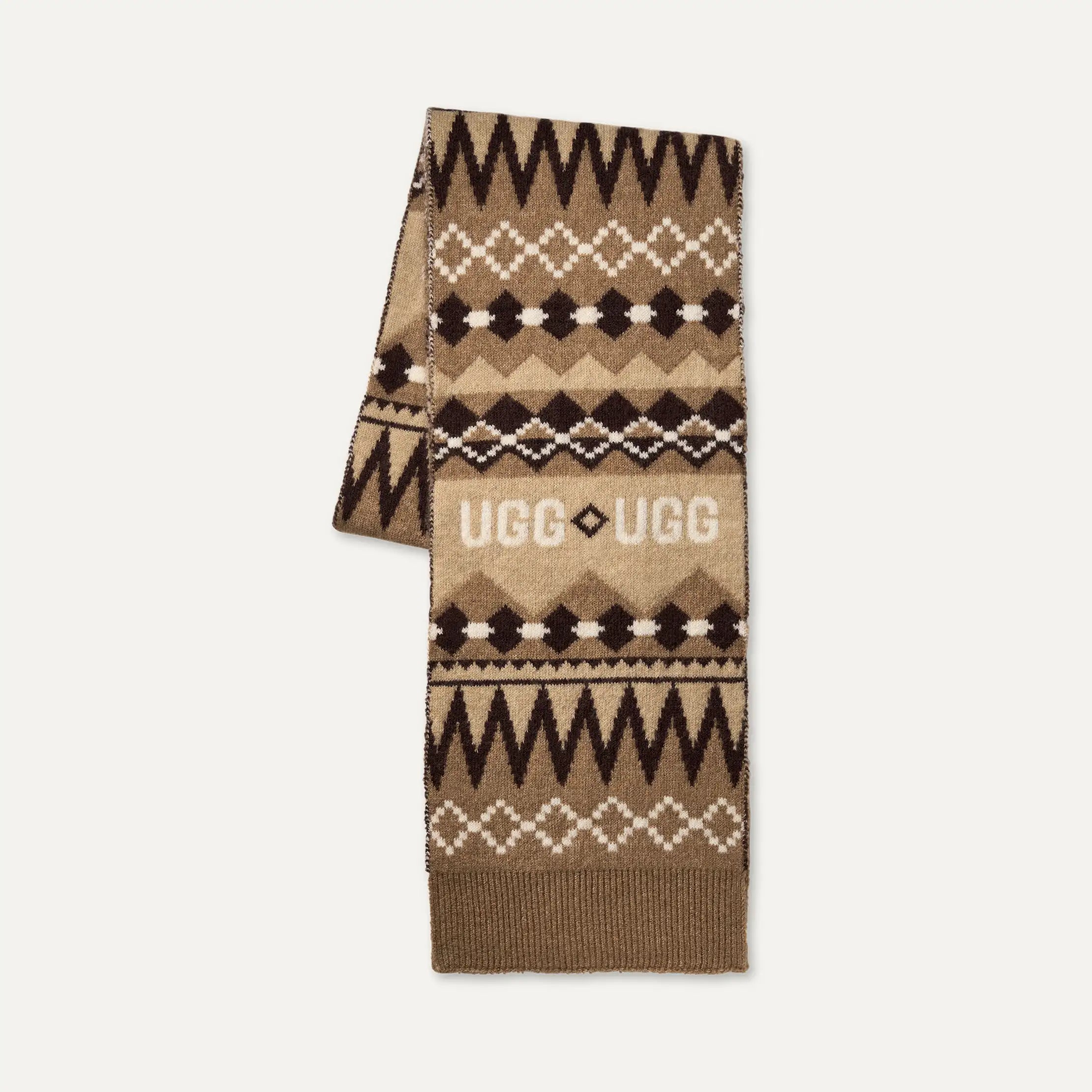 Women's Braylee UGGIsle Scarf - COFFEE GROUNDS HEATHER