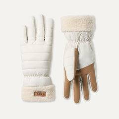 Women's AW UGGfluff Cuff Glove - NIMBUS