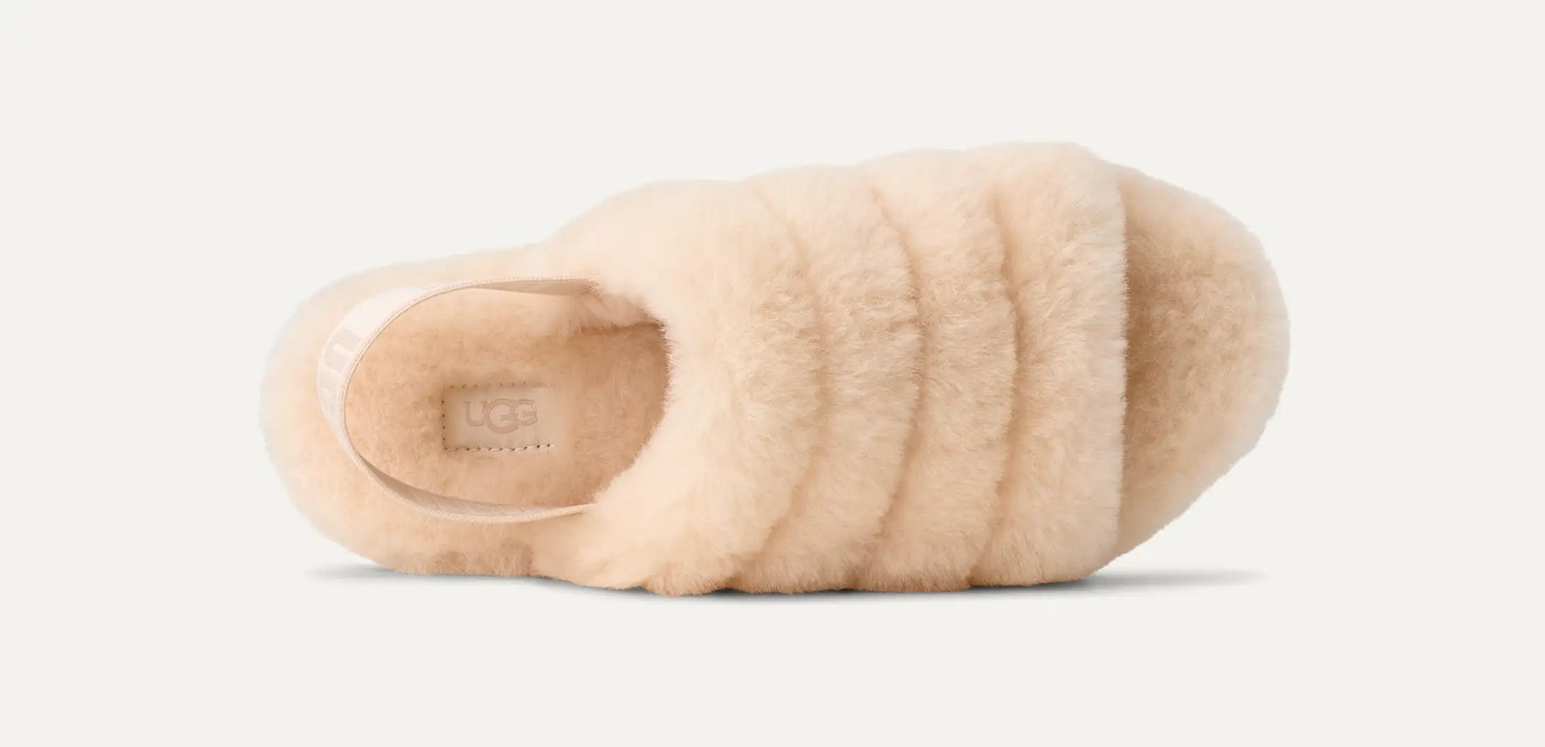 Women's Fluff Yeah Slide - NATURAL / SEA SALT