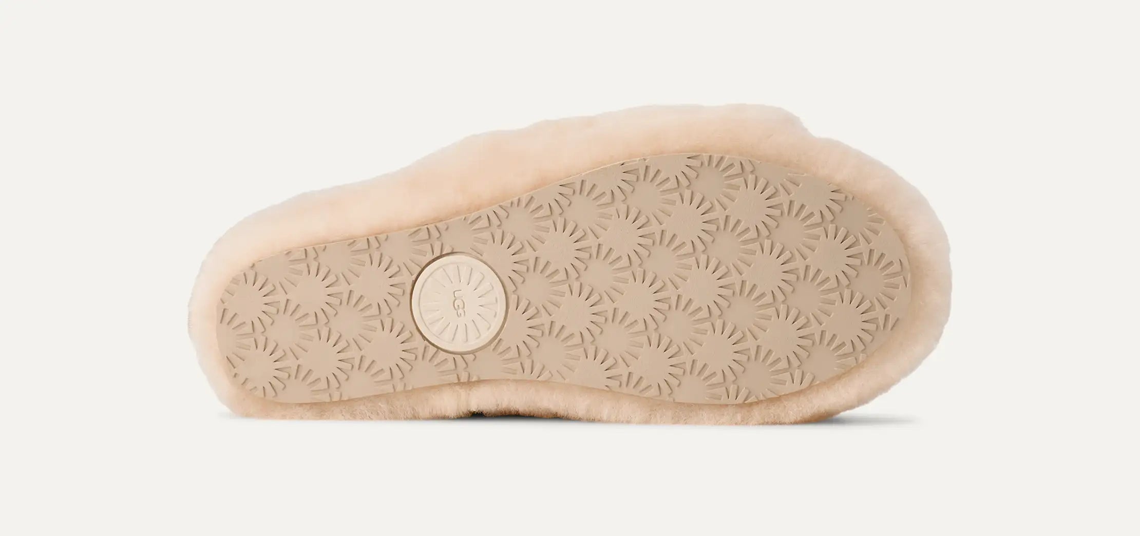 Women's Fluff Yeah Slide - NATURAL / SEA SALT