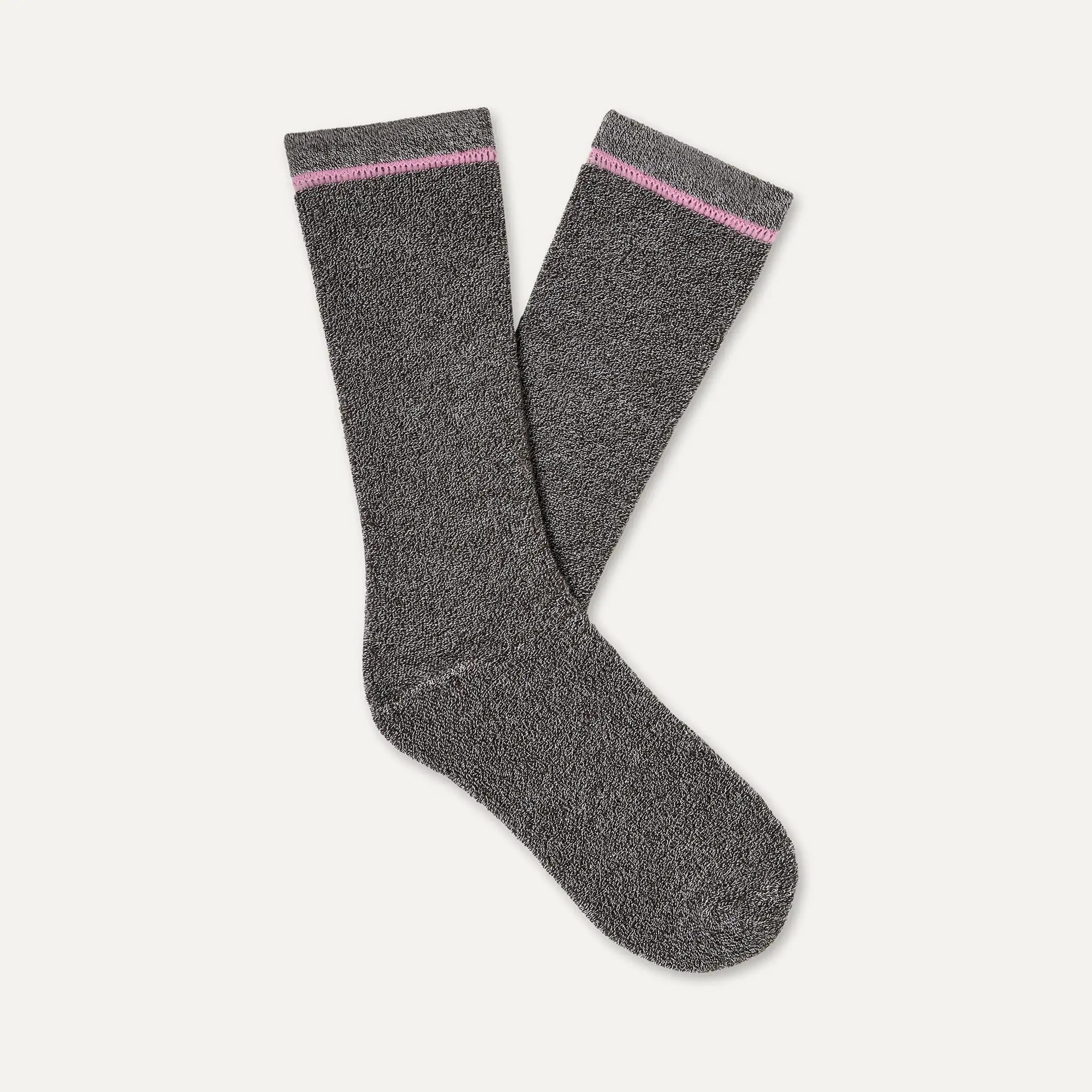Men's Kyro Cozy Crew Sock - DUSTED COCOA