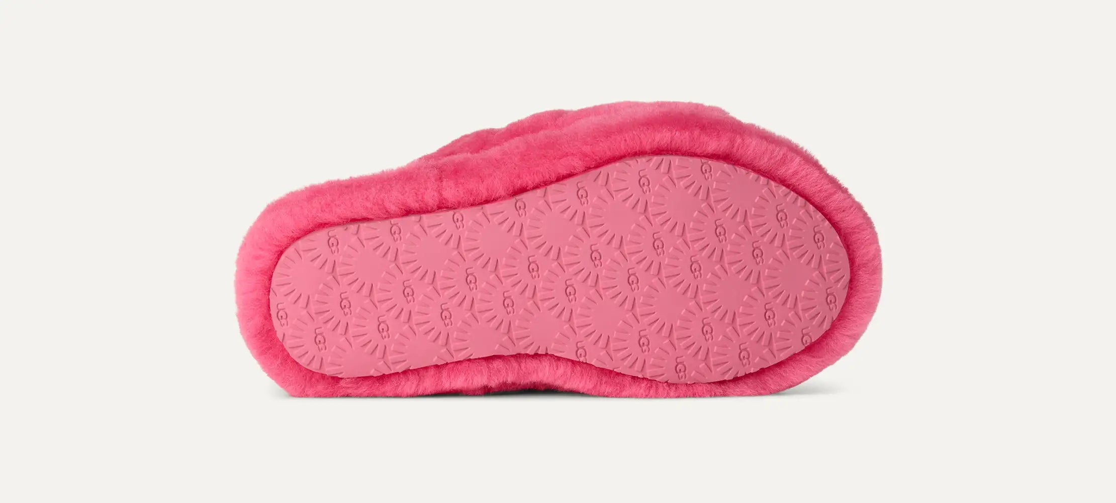 Kids' Fluff Yeah Slide - DEEP CORAL / SACHET PINK