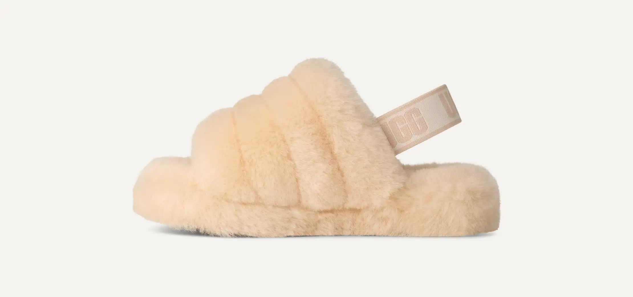 Kids' Fluff Yeah Slide - NATURAL / SEA SALT