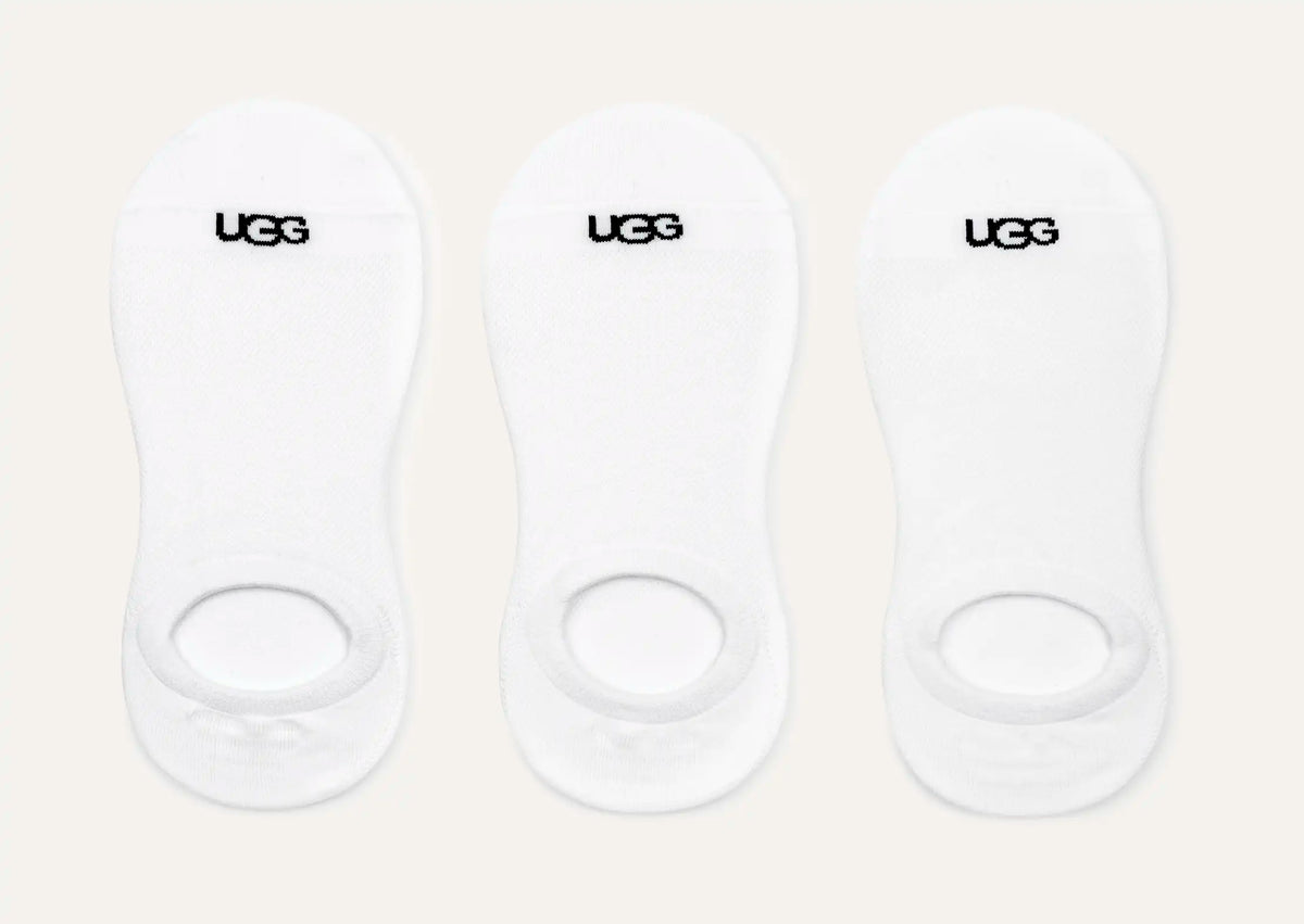 Women's Stela No Show 3 Pack - WHITE