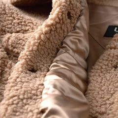 Women's Frankie Sherpa Trucker Jacket - CAMEL