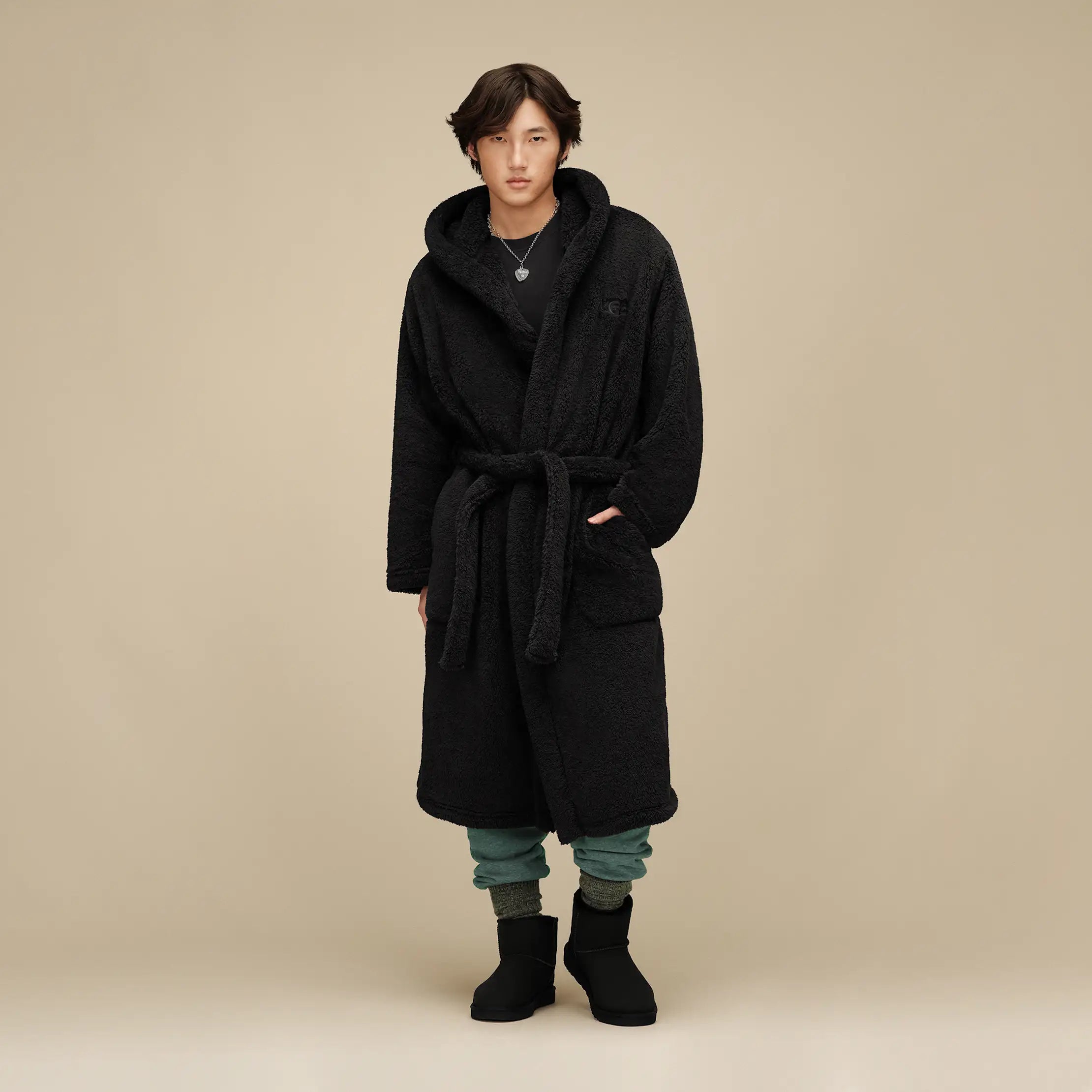 Men's Trey Rib Knit Crew - ARUGULA