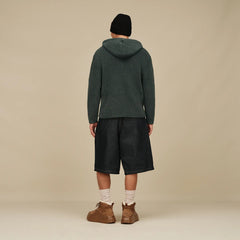 Men's Trey Rib Knit Crew - WHITE PEPPER