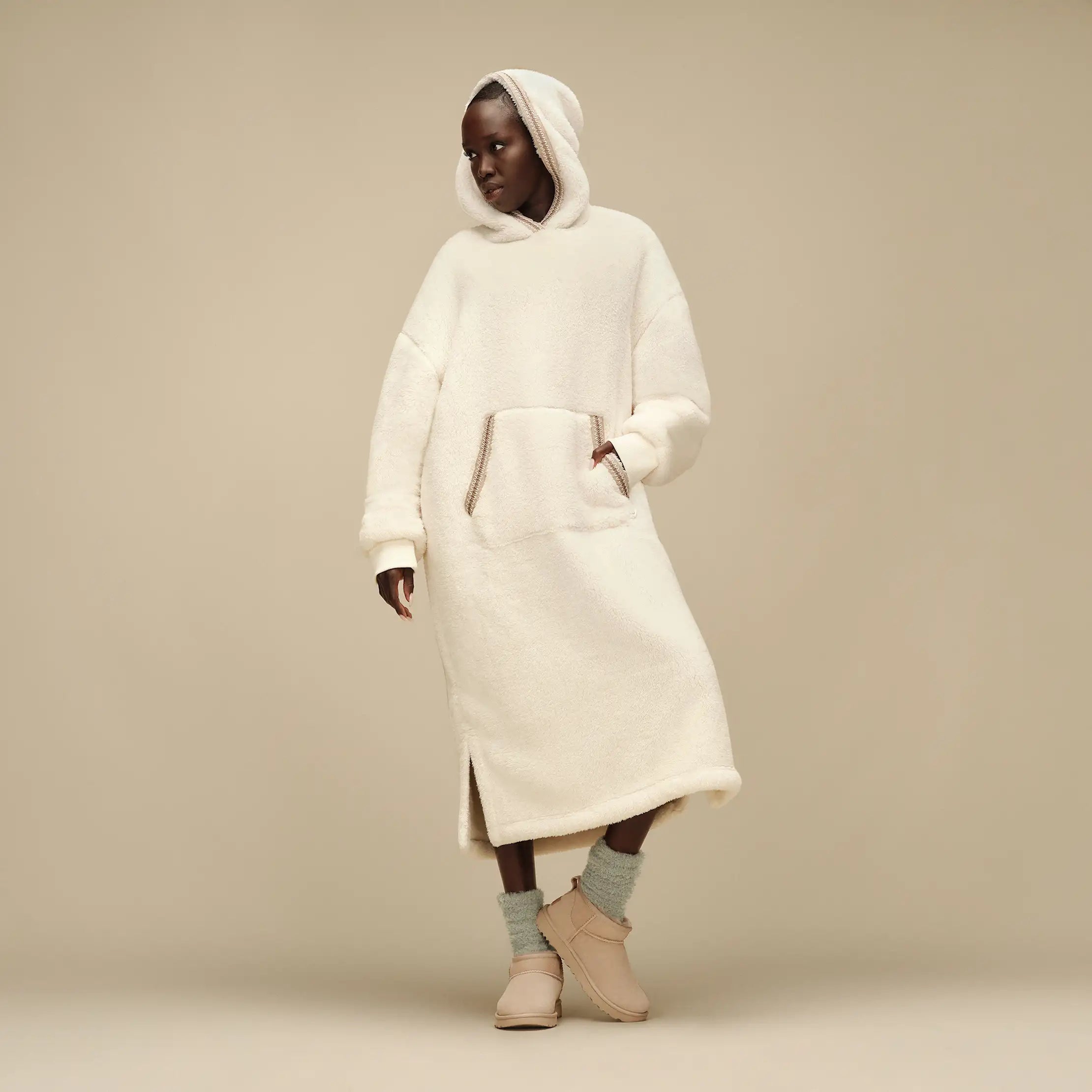 Women's Teddi Cozy Crew - VINITO