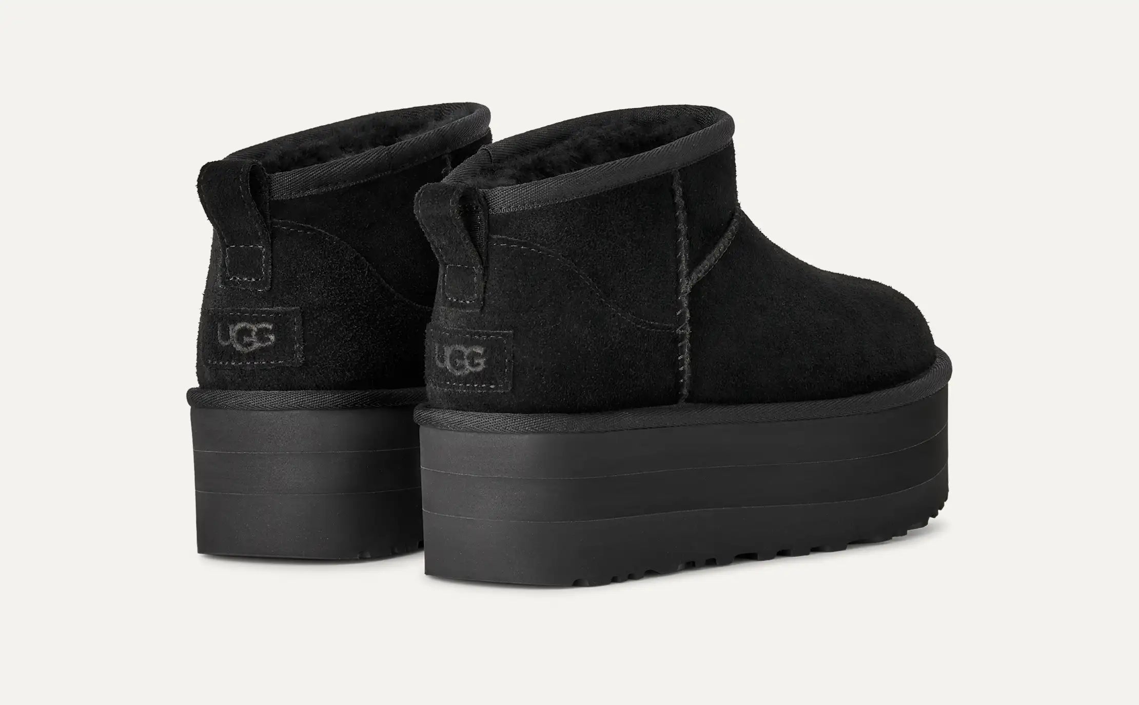Women's Classic Ultra Mini Platform - BLACK