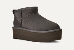 Women's Classic Ultra Mini Platform - CHARCOAL