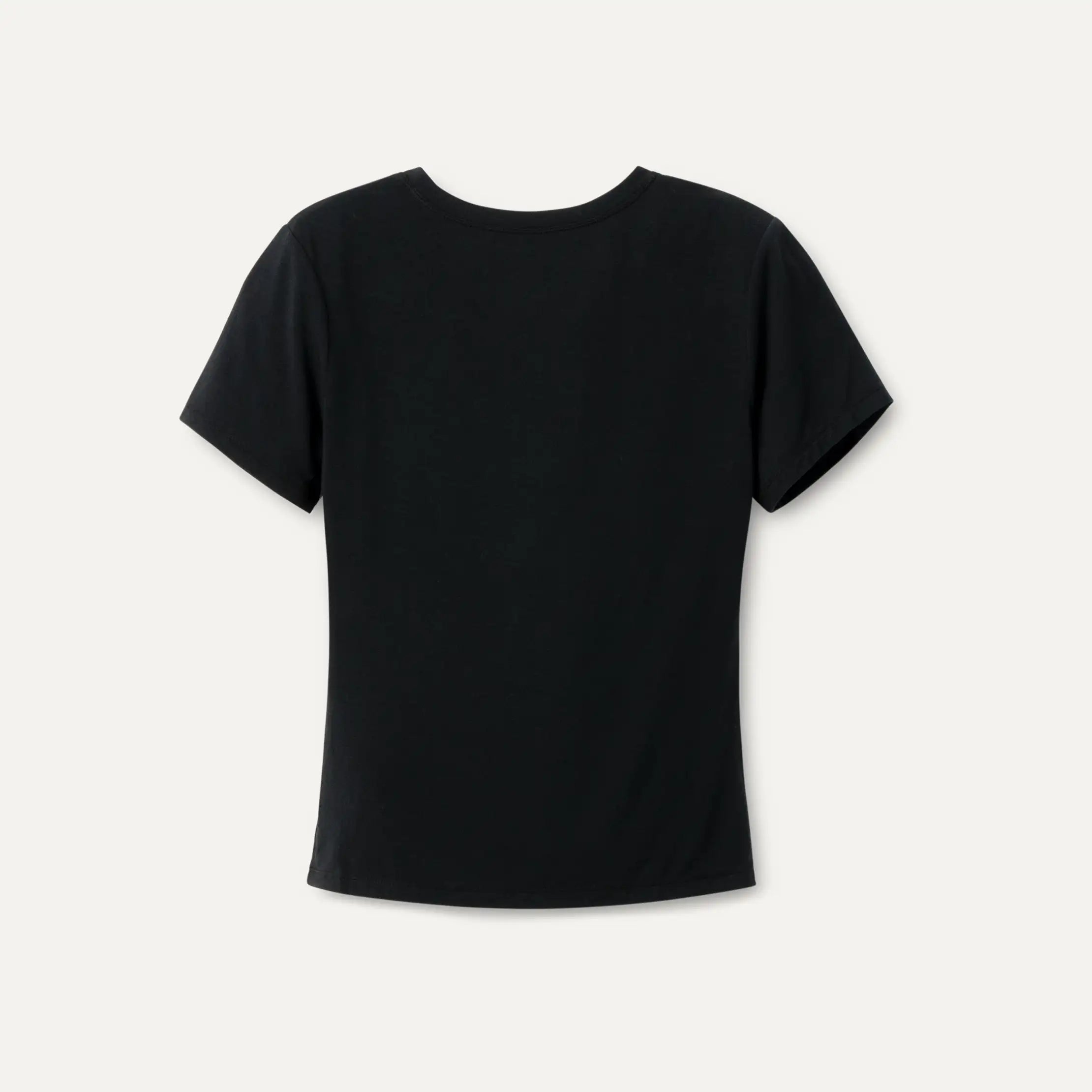Women's Miriam Baby Tee - BLACK