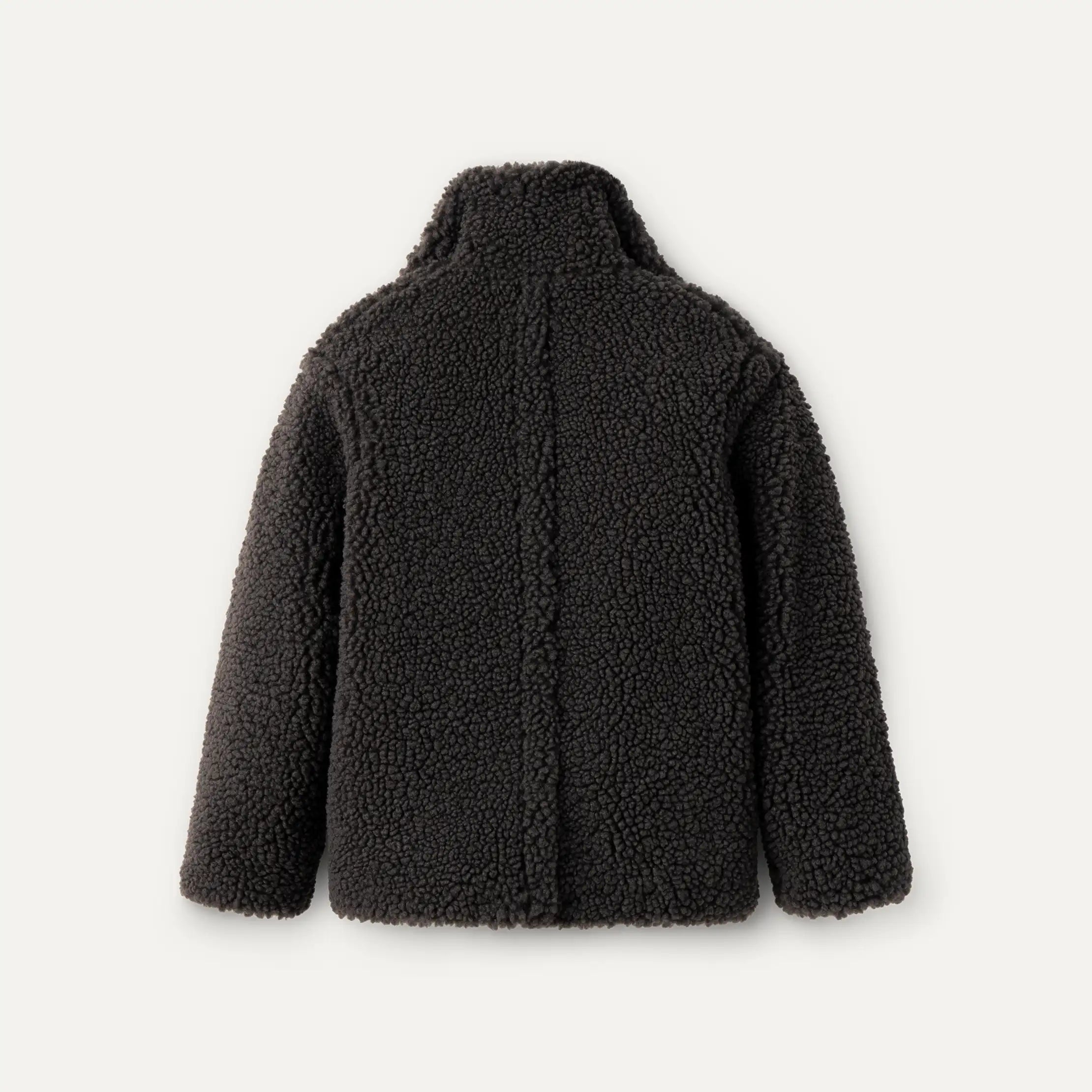 Women's Gertrude Short Teddy Coat - INK