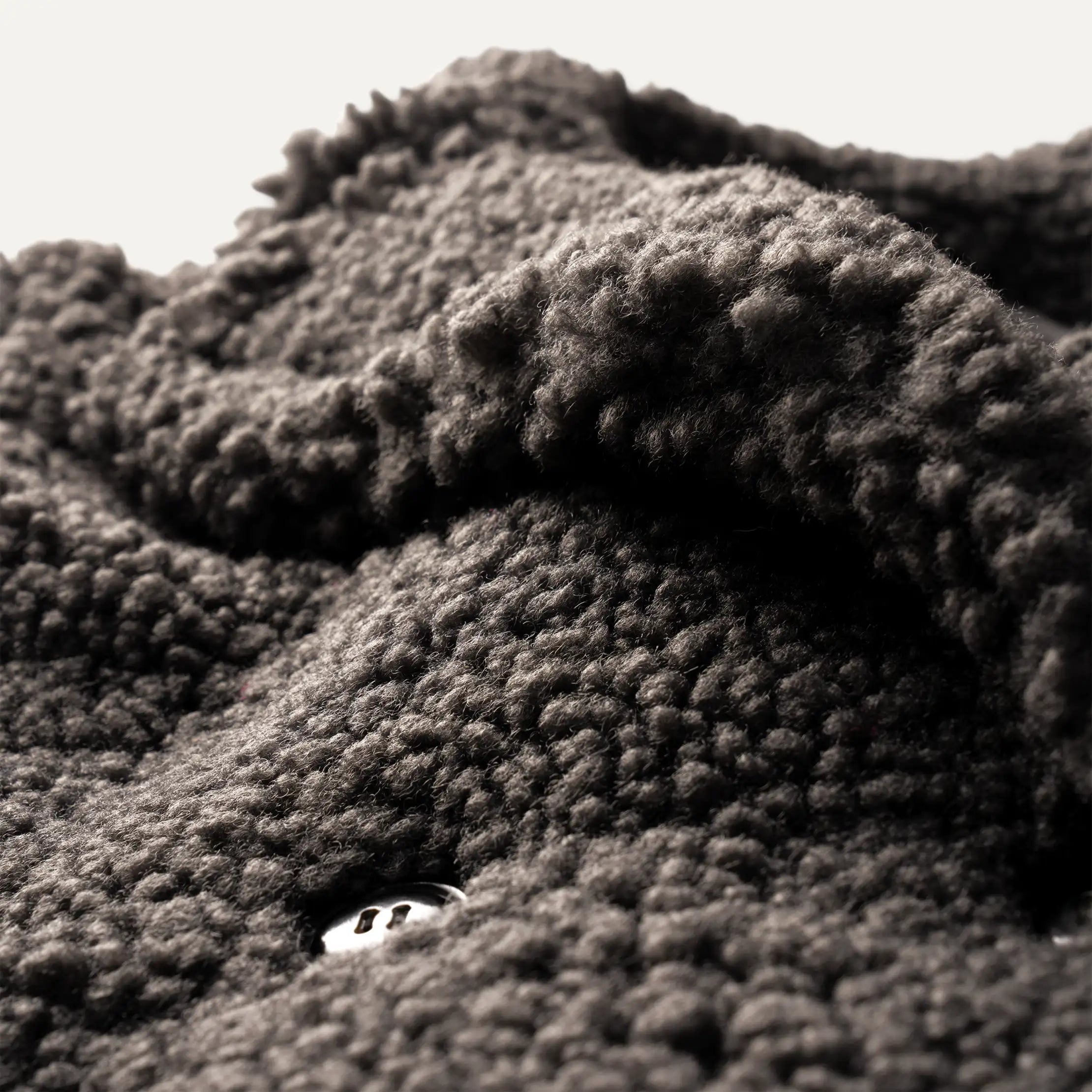 Women's Gertrude Short Teddy Coat - INK