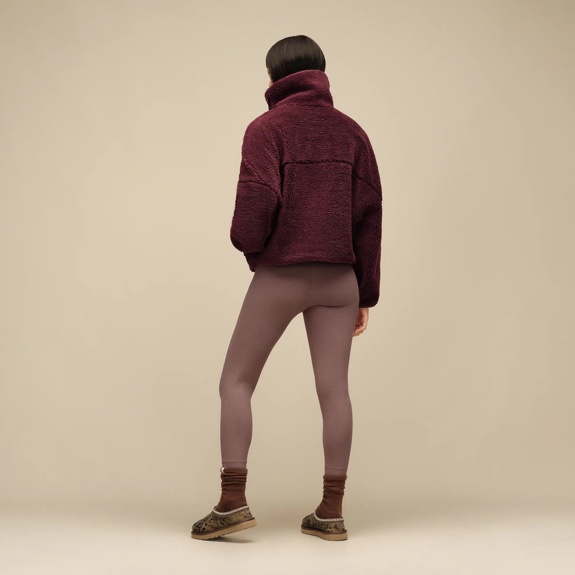 Women's Shealy Cozy Crew - BURNT CEDAR