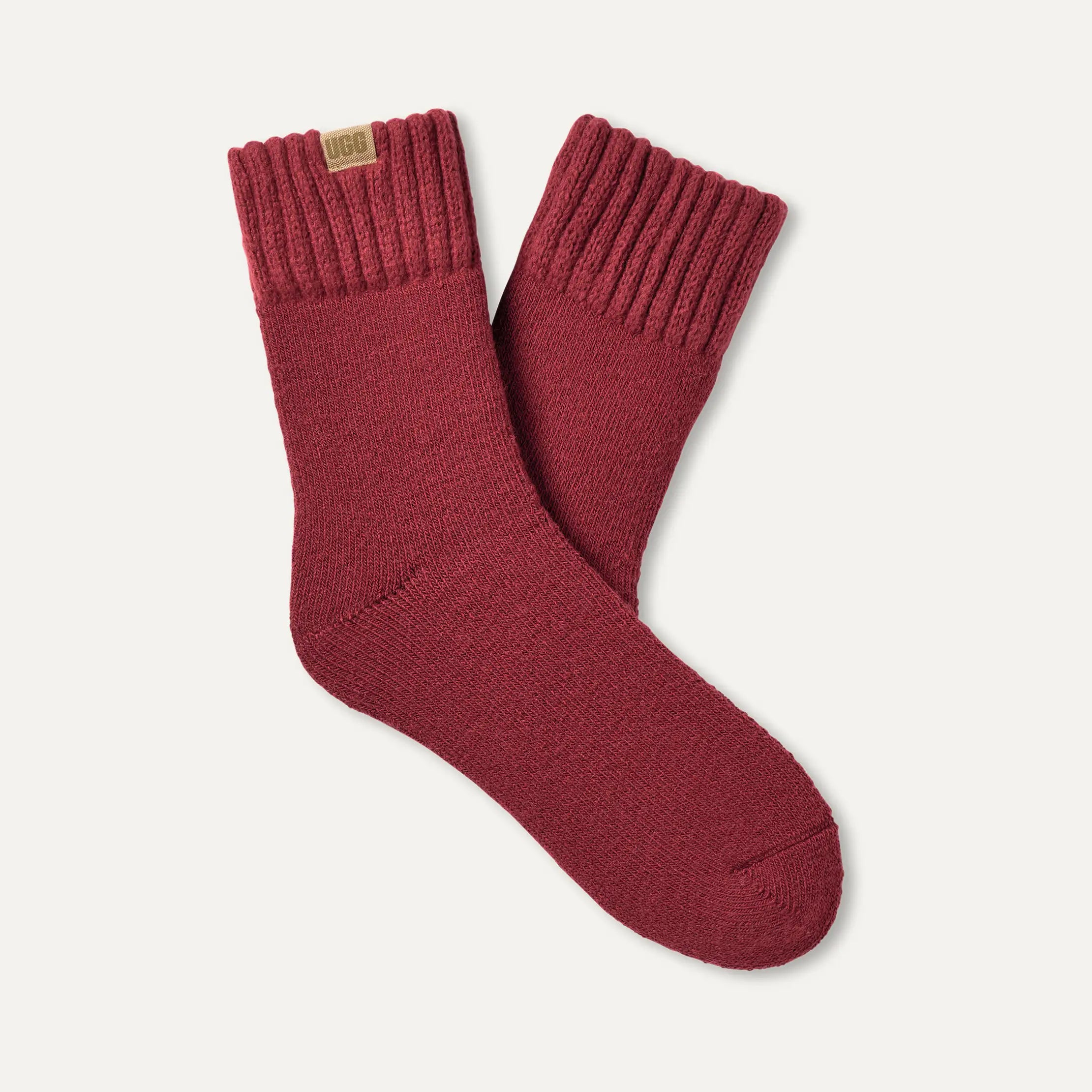 Men's Camdyn Cozy Sock - COFFEE BERRY