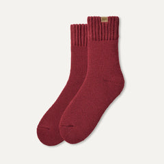 Men's Camdyn Cozy Sock - COFFEE BERRY