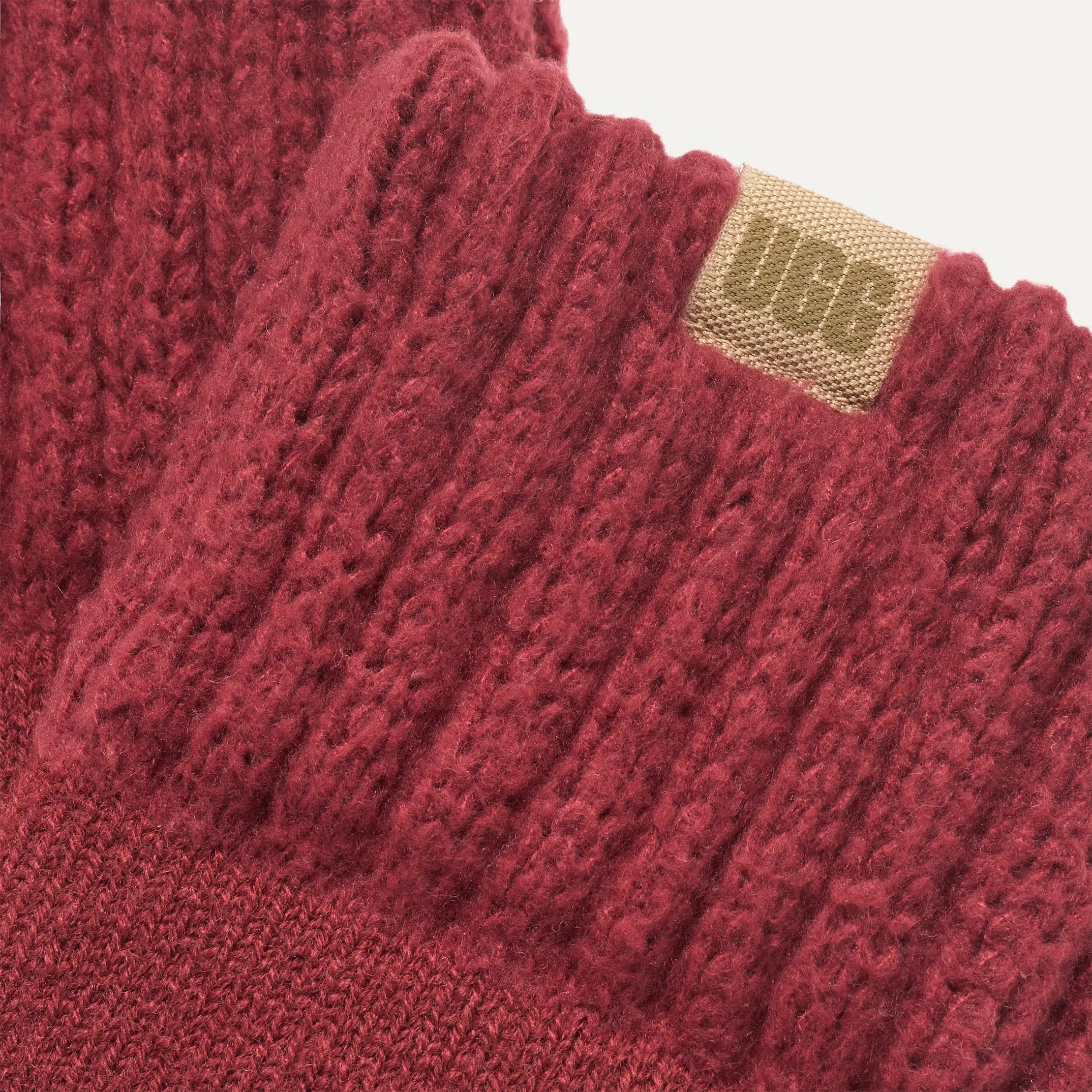 Men's Camdyn Cozy Sock - COFFEE BERRY