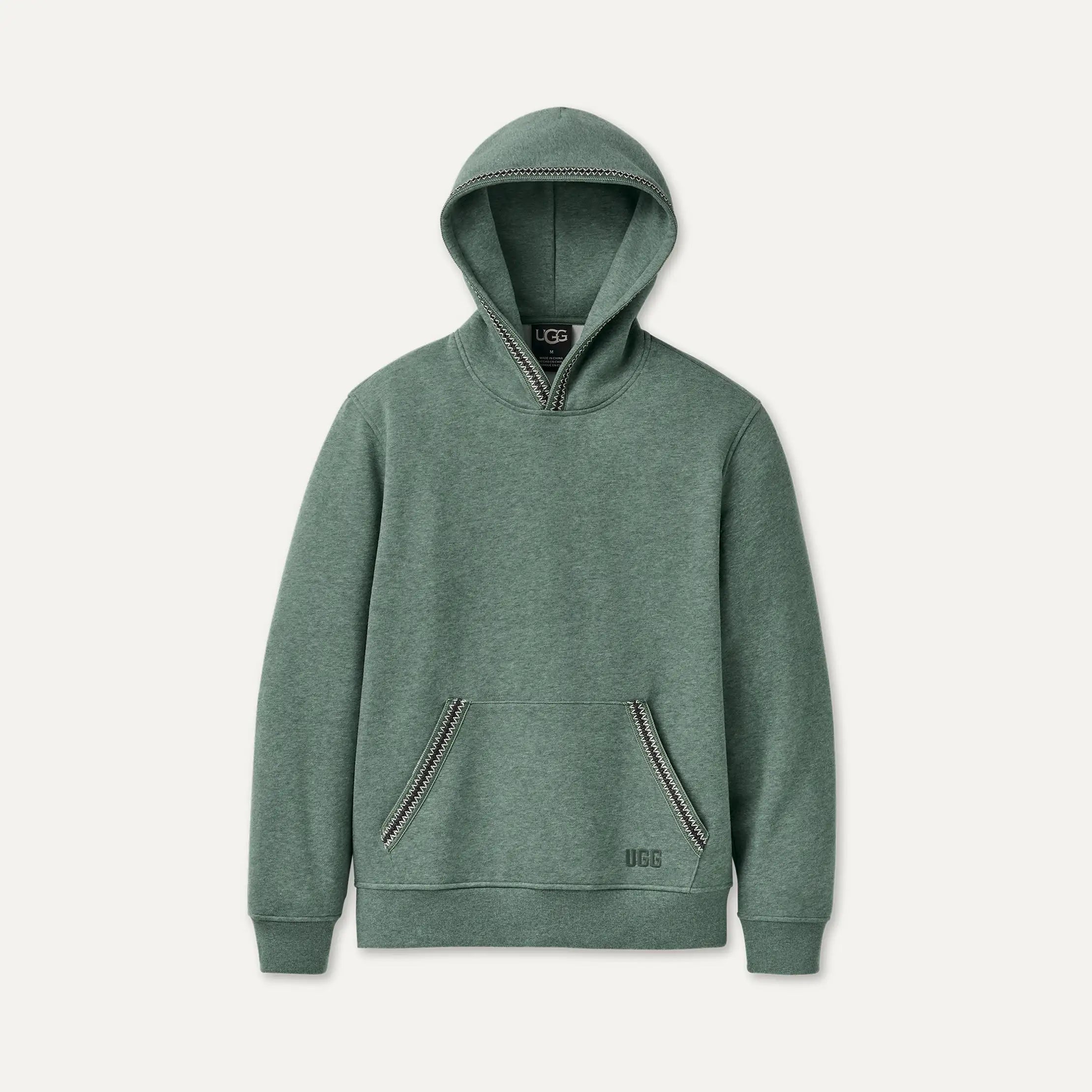 Men's Tasman Hoodie - GREEN STONE HEATHER