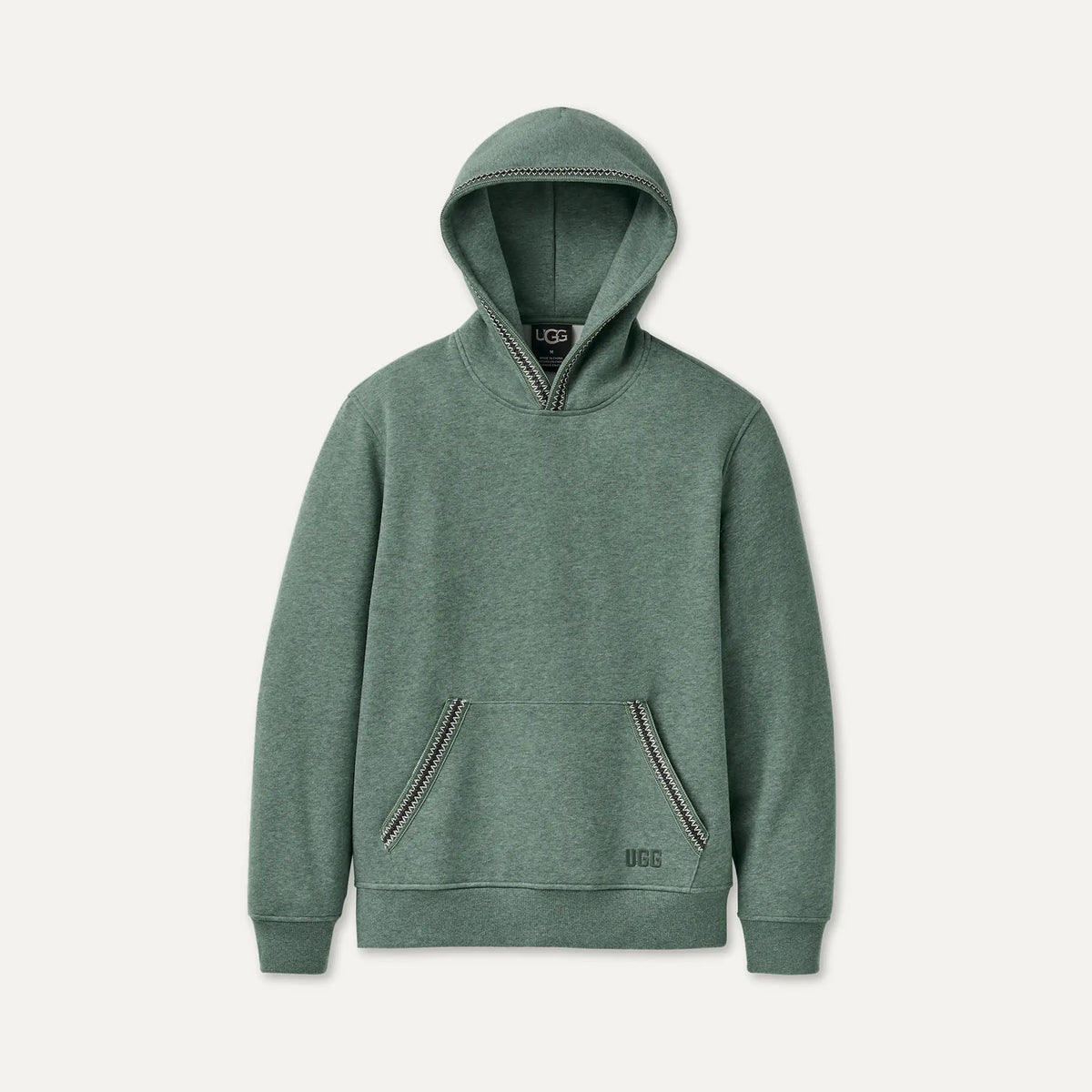 Men's Tasman Hoodie - GREEN STONE HEATHER
