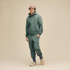 Men's Tasman Hoodie - GREEN STONE HEATHER