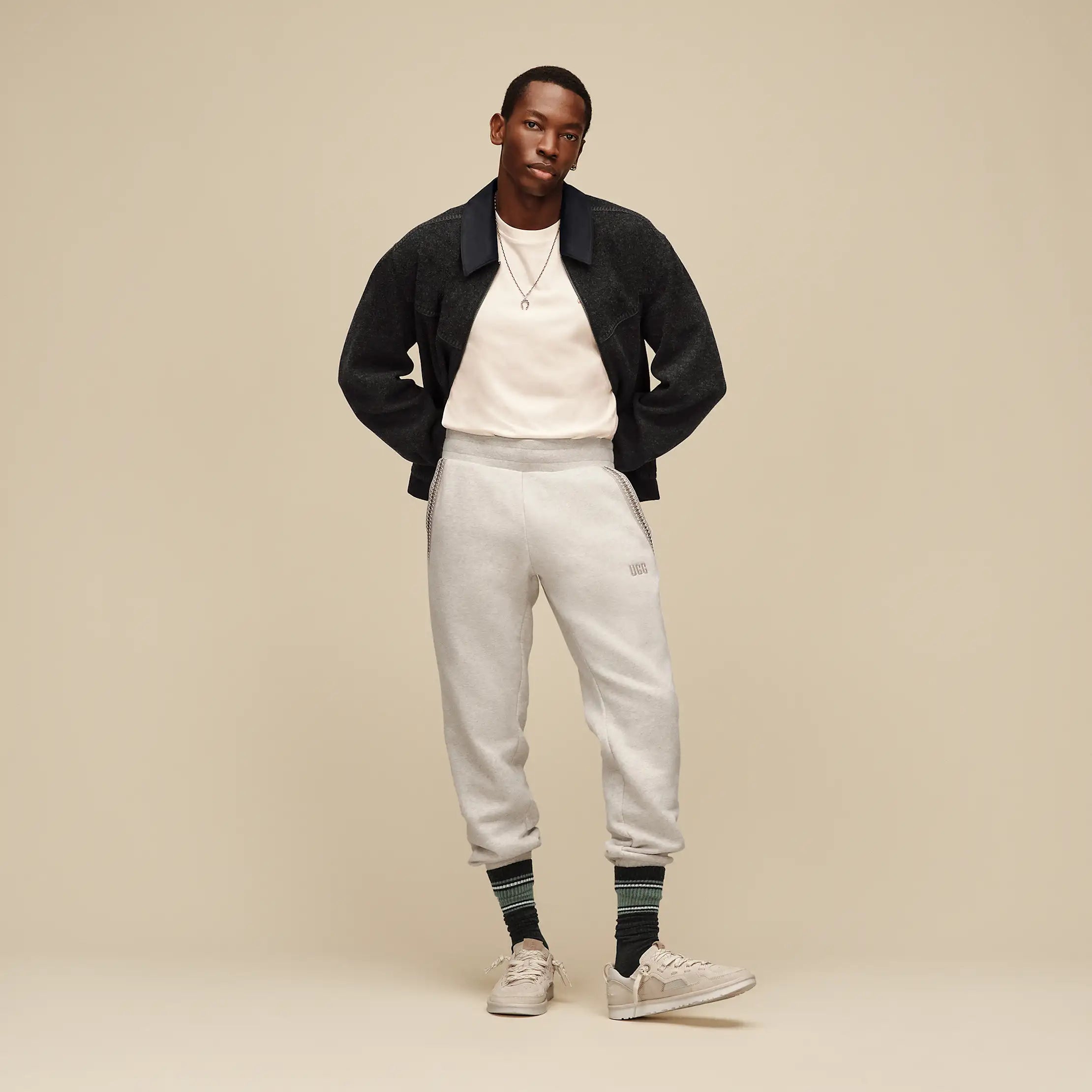 Men's Tasman Jogger - CARIBOU HEATHER