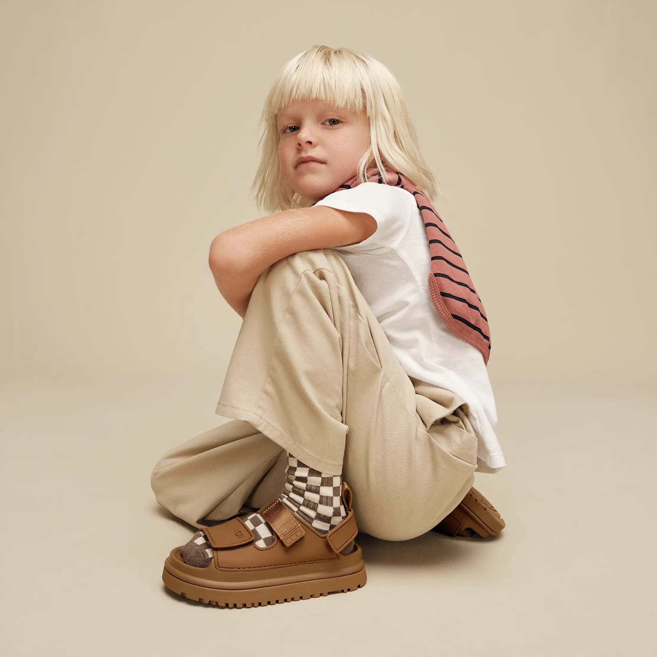 Kids' GoldenGlow - BISON BROWN