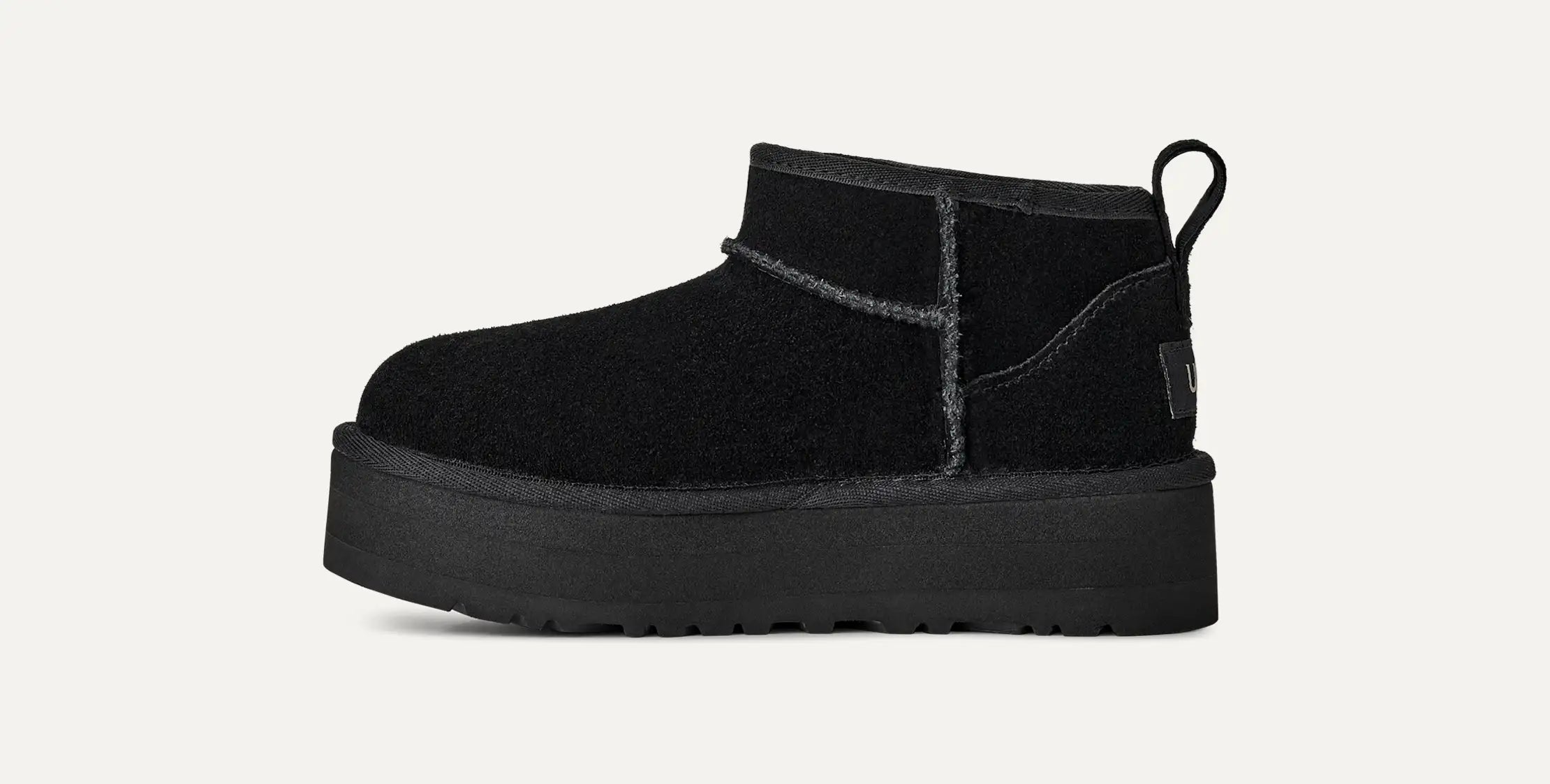 Kids' Classic Ultra Mini Platform - BLACK