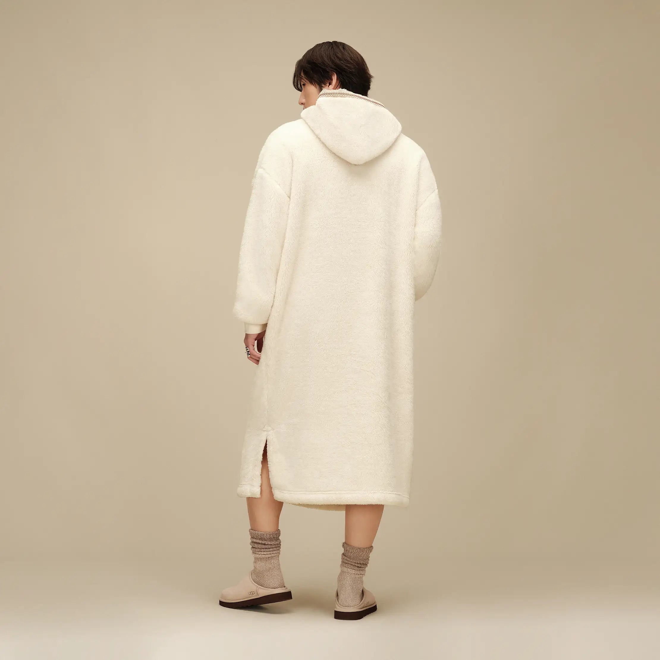 All Gender UGGfluff Oversized Hoodie - CREAM