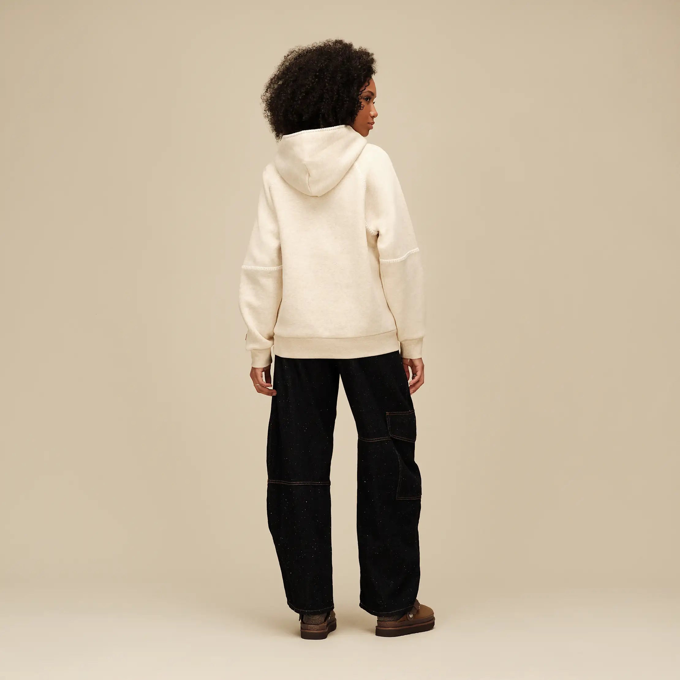 Women's Classic Hoodie - SAND HEATHER
