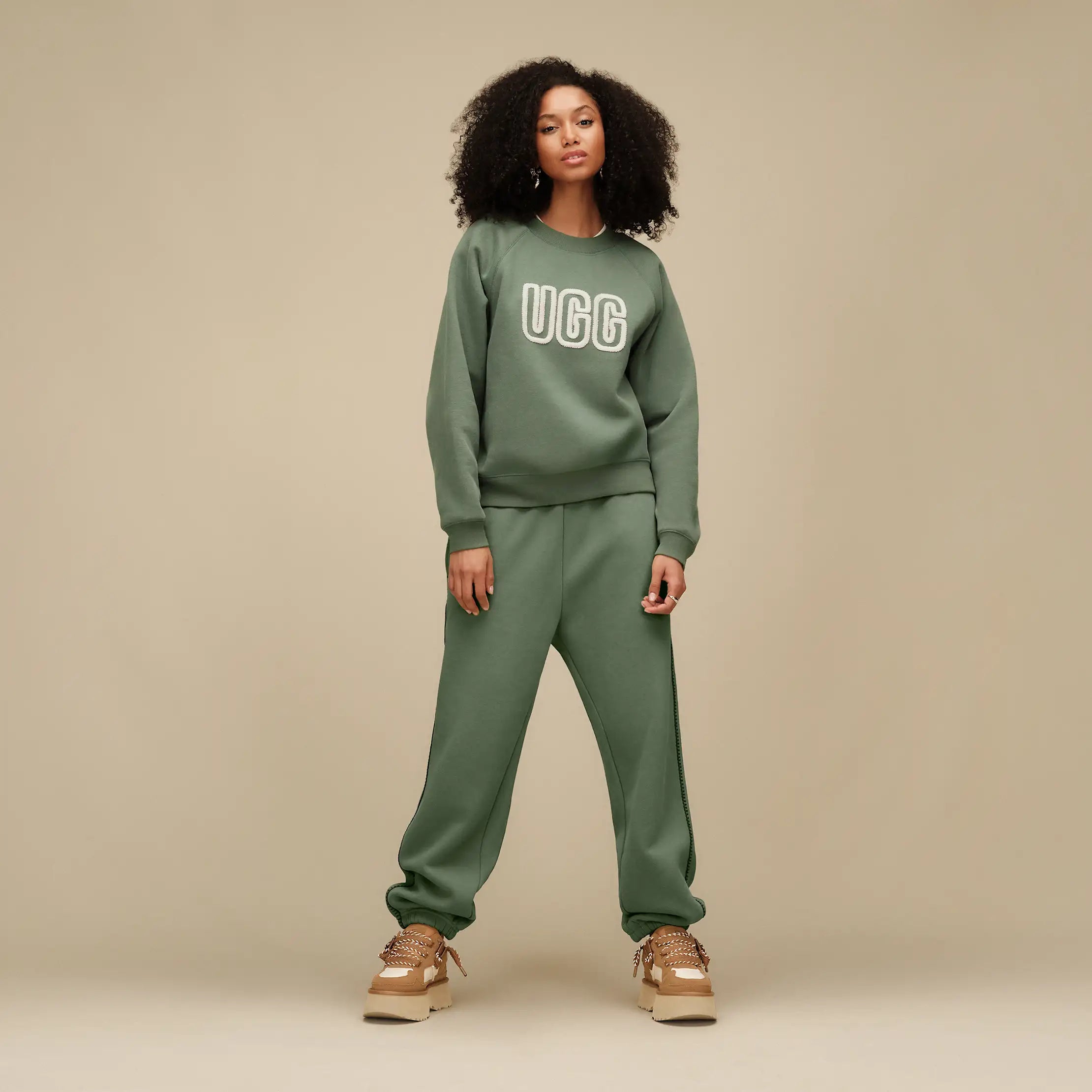 Women's Classic Sweatpant - GREEN STONE