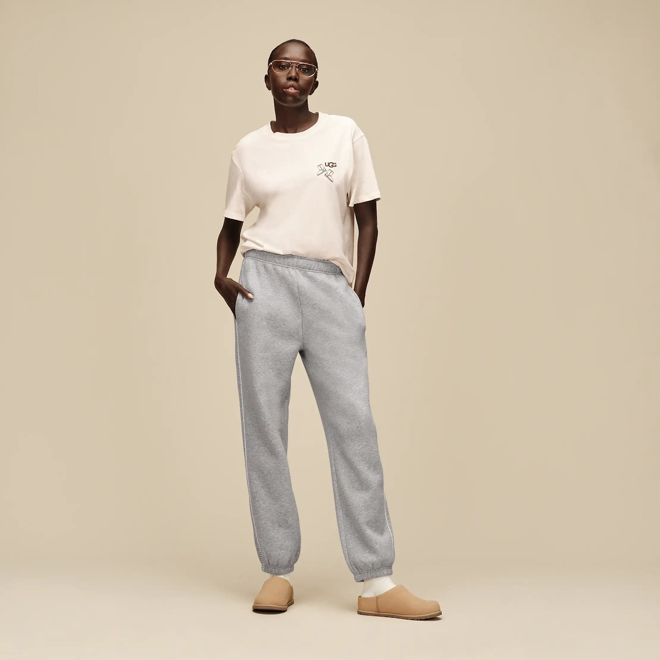 Women's Classic Sweatpant - GREY HEATHER