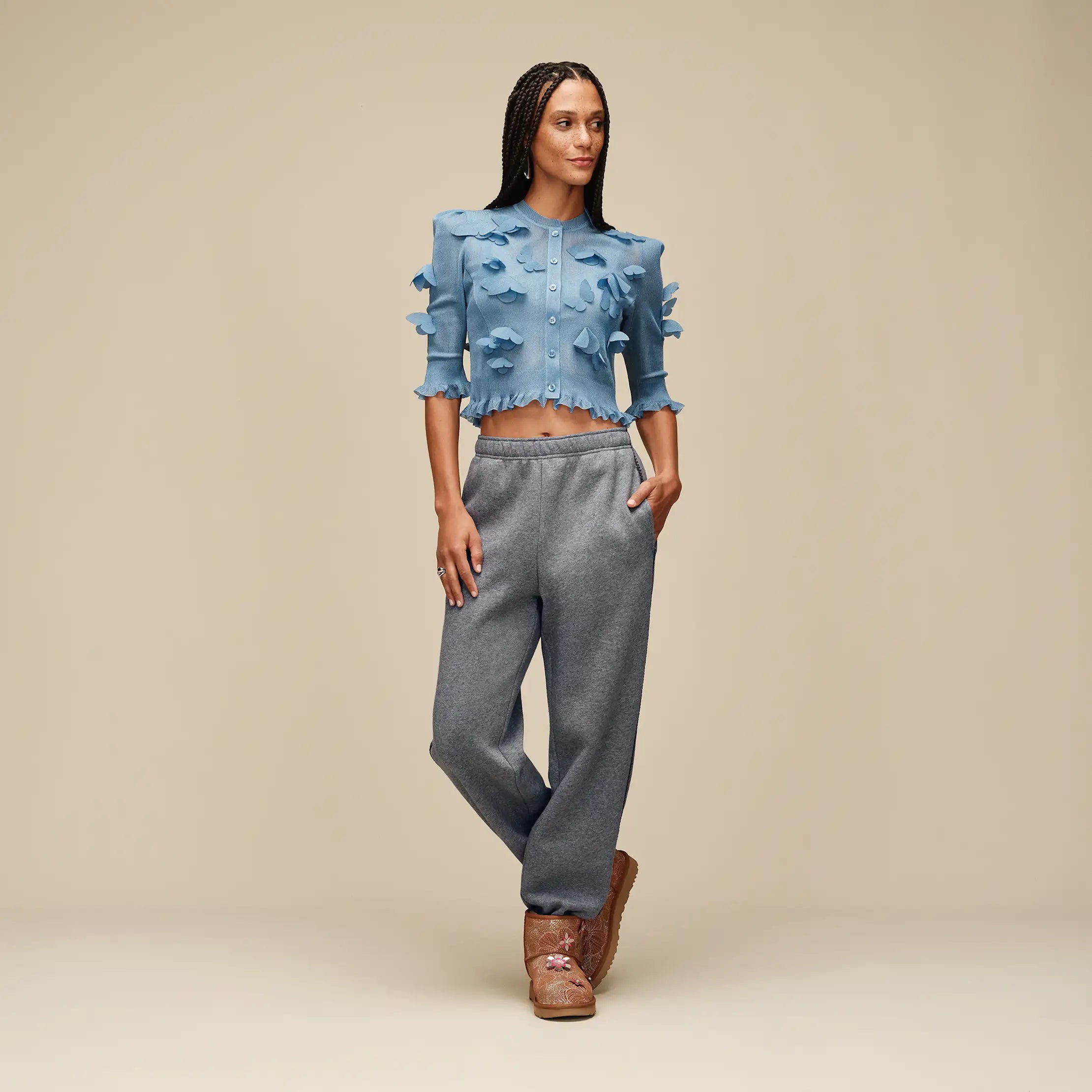 Women's Classic Sweatpant - MEDIUM GREY HEATHER