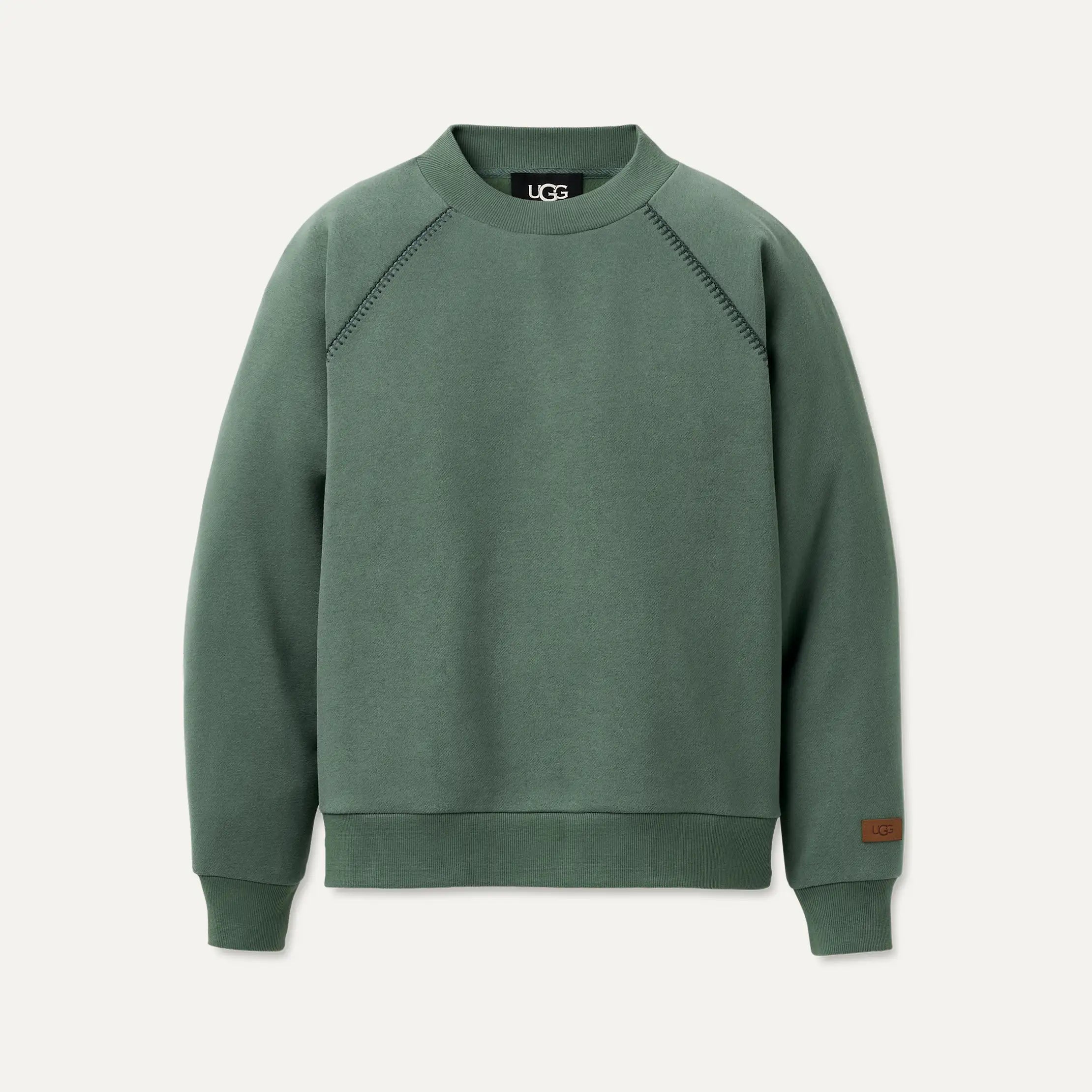 Women's Classic Crewneck - GREEN STONE