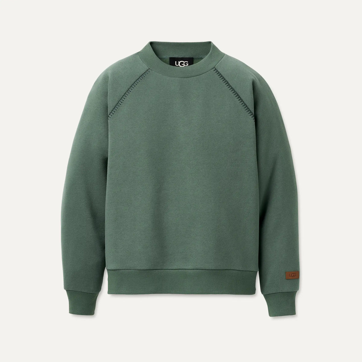 Women's Classic Crewneck - GREEN STONE