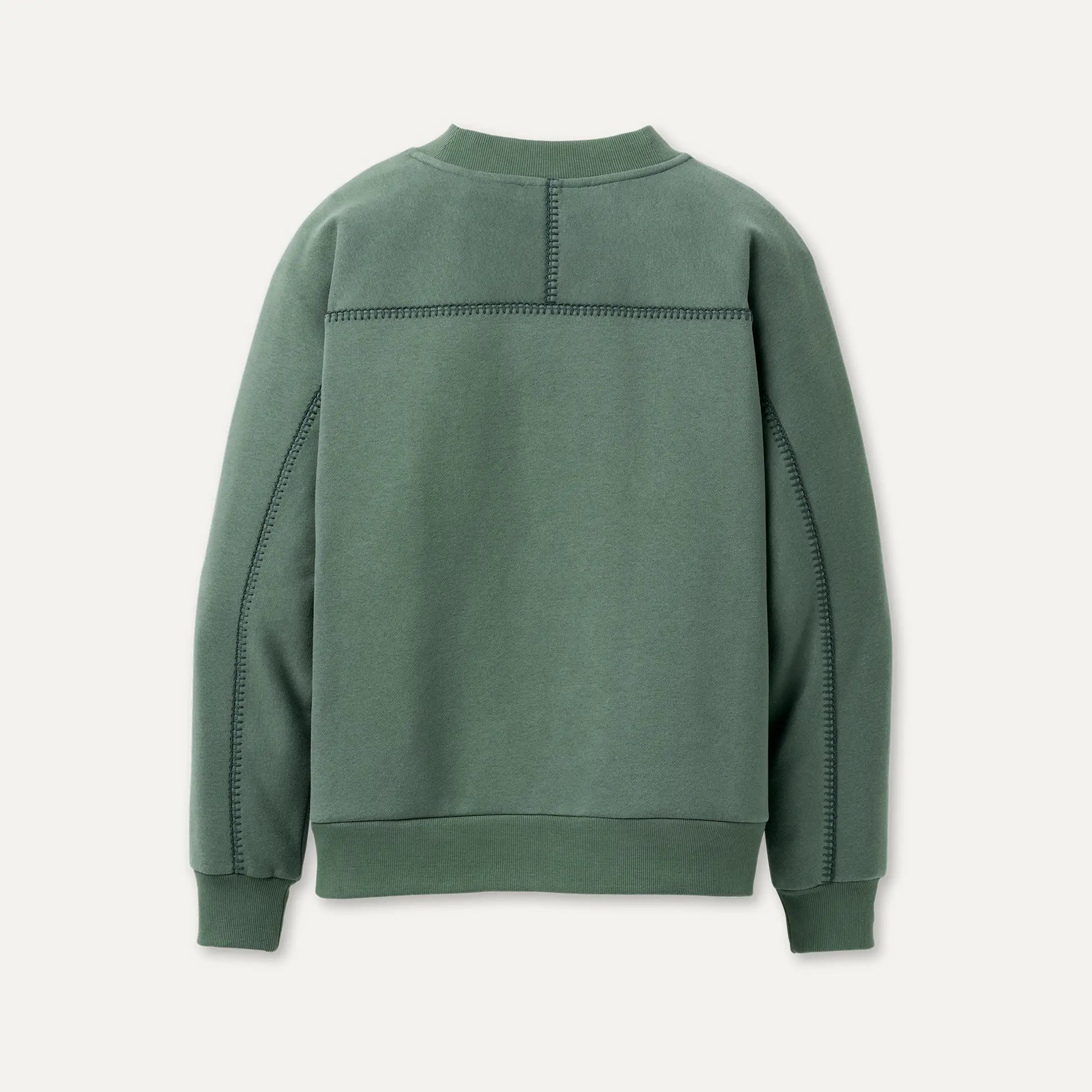 Women's Classic Crewneck - GREEN STONE