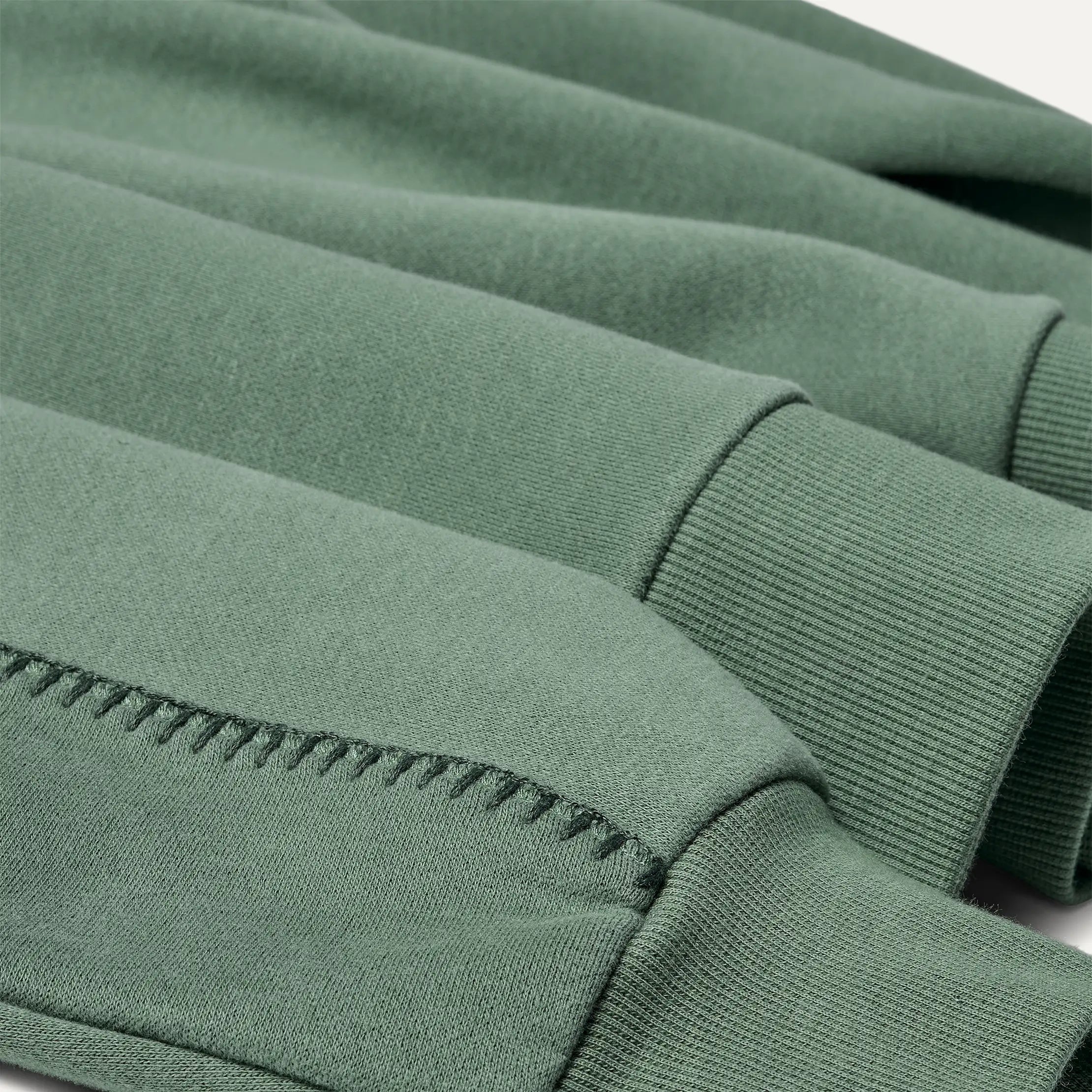 Women's Classic Crewneck - GREEN STONE