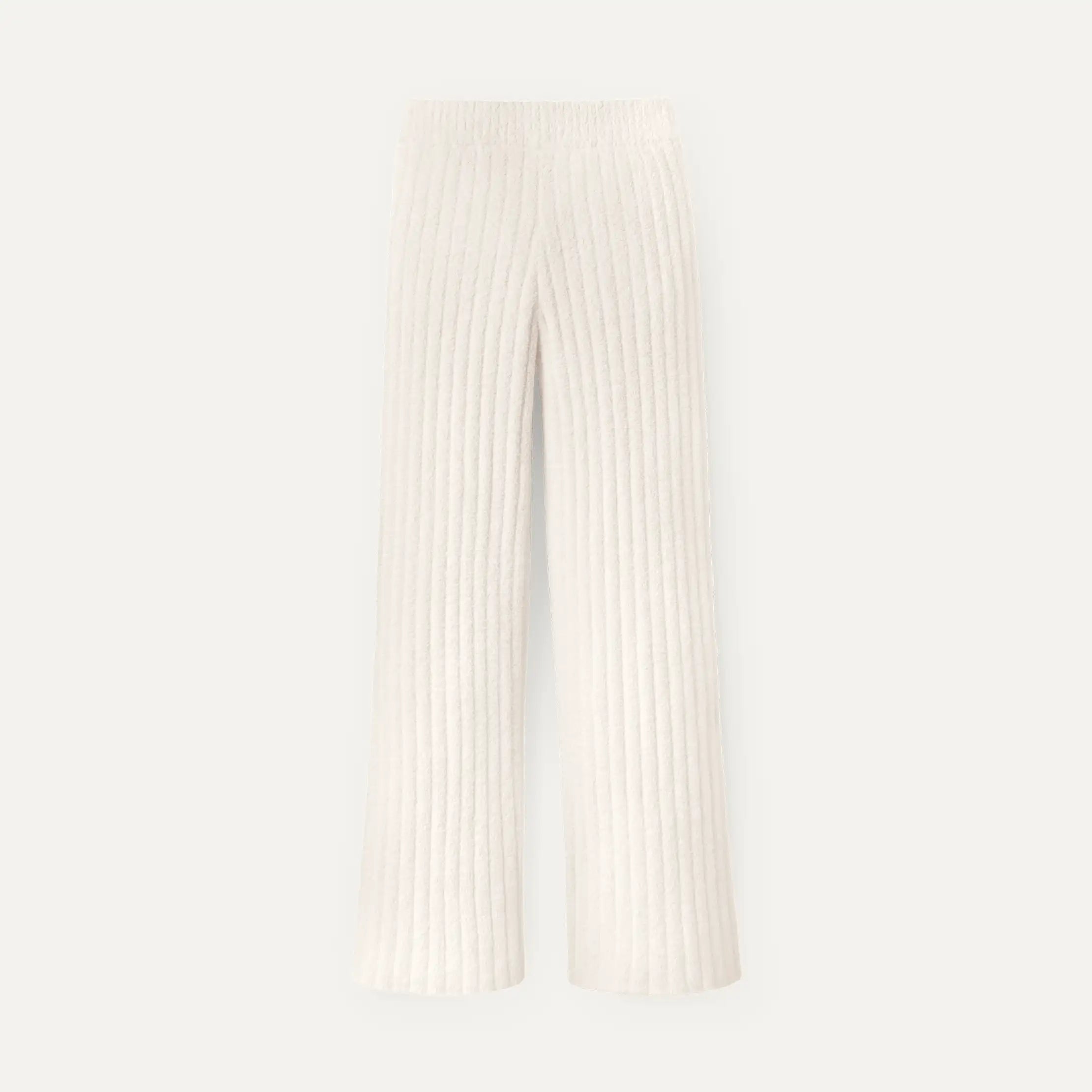 Women's Terri Pant Rib - CREAM