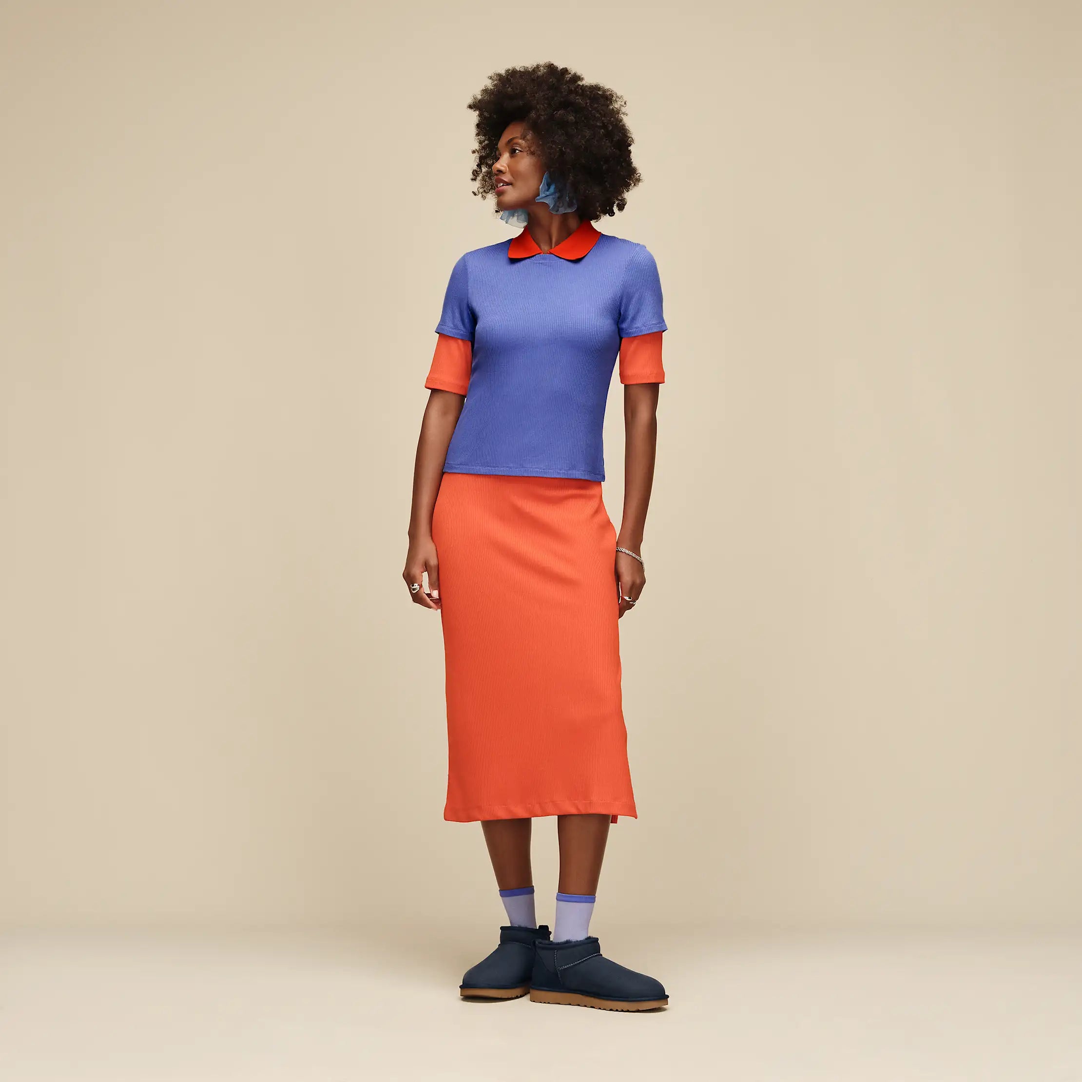 Women's Miriam Baby Tee Rib - BETTA