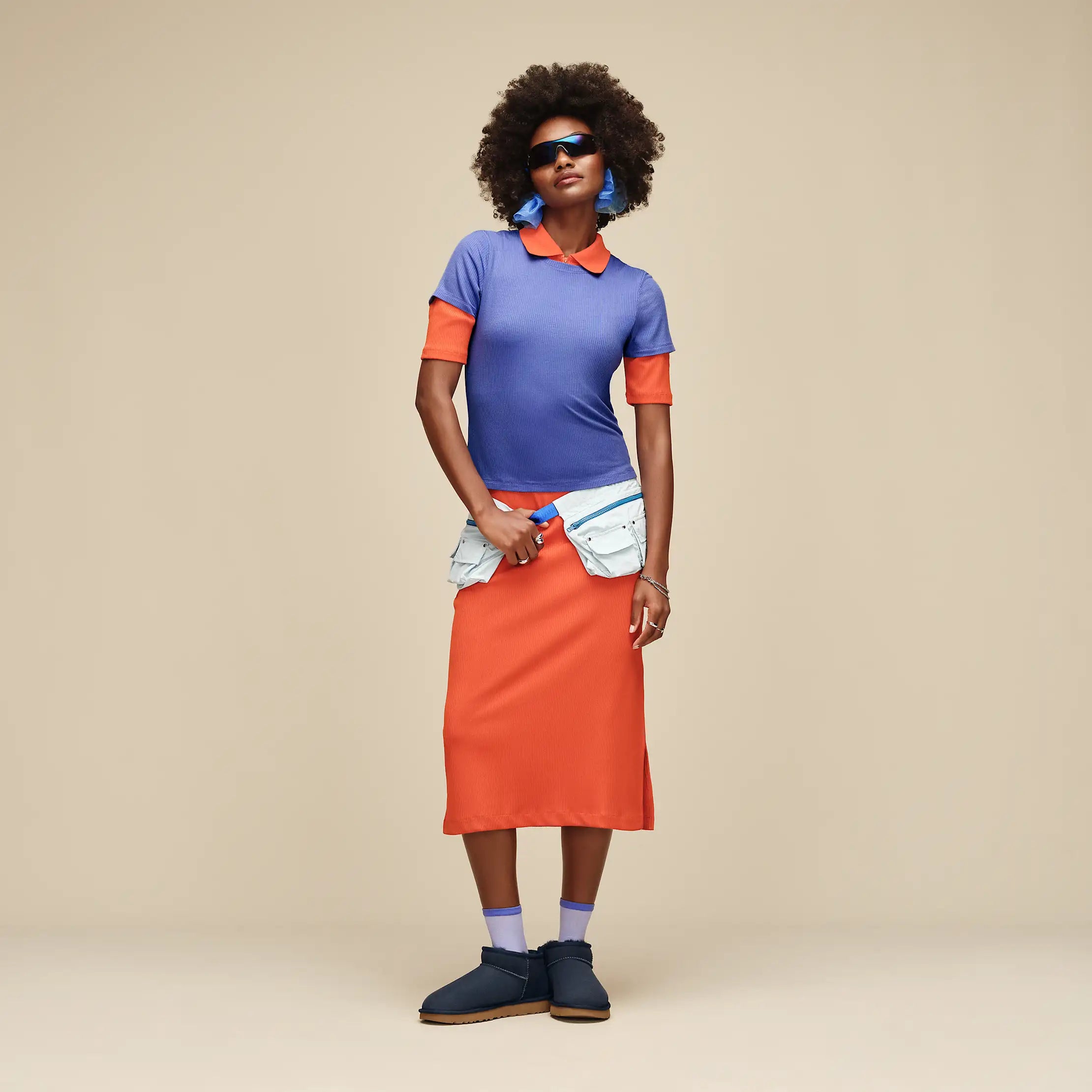 Women's Miriam Baby Tee Rib - BETTA