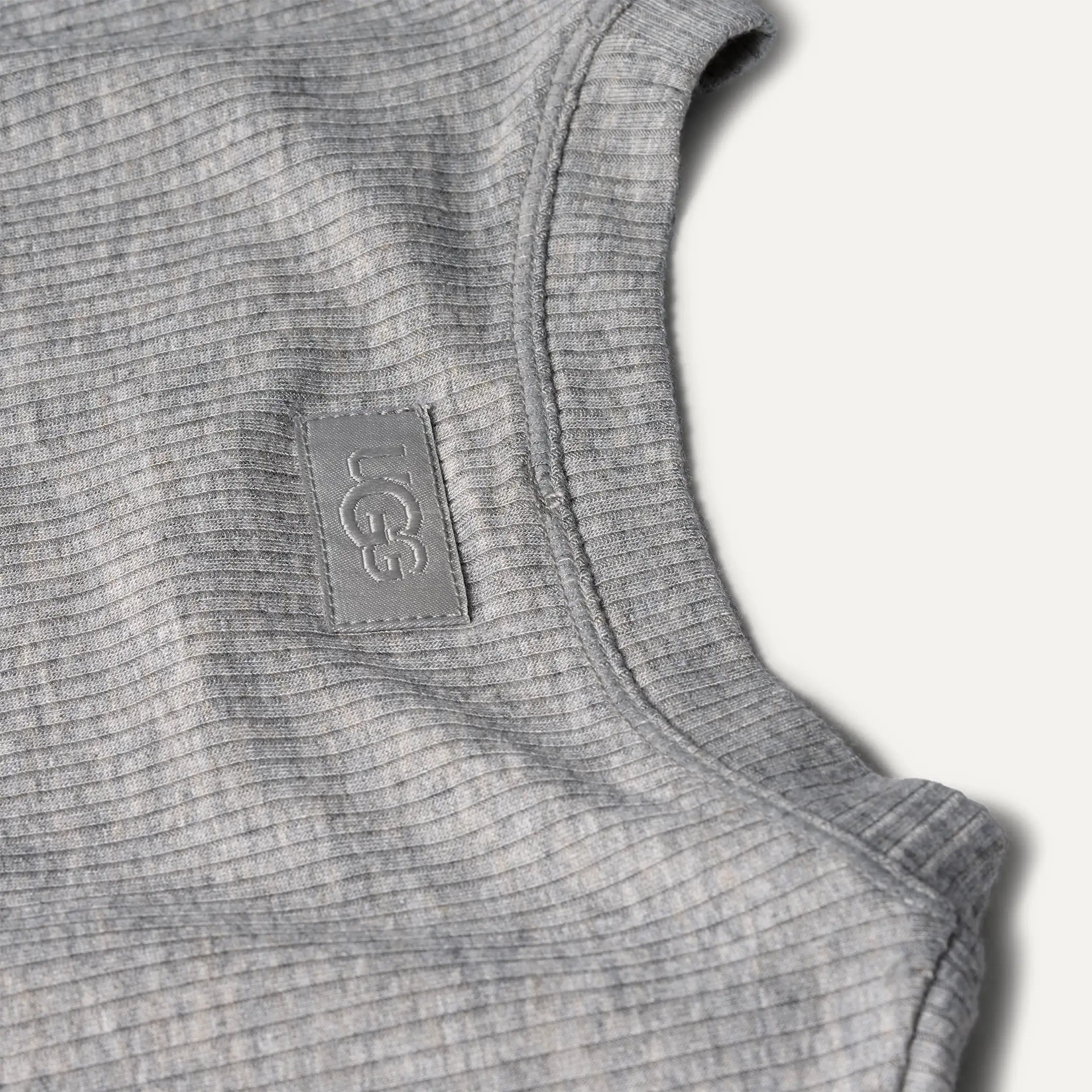 Women's Miriam Baby Tee Rib - GREY HEATHER