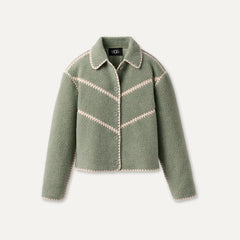 Ellison UGGfluff Shell Jacket - GREEN FOG HEATHER