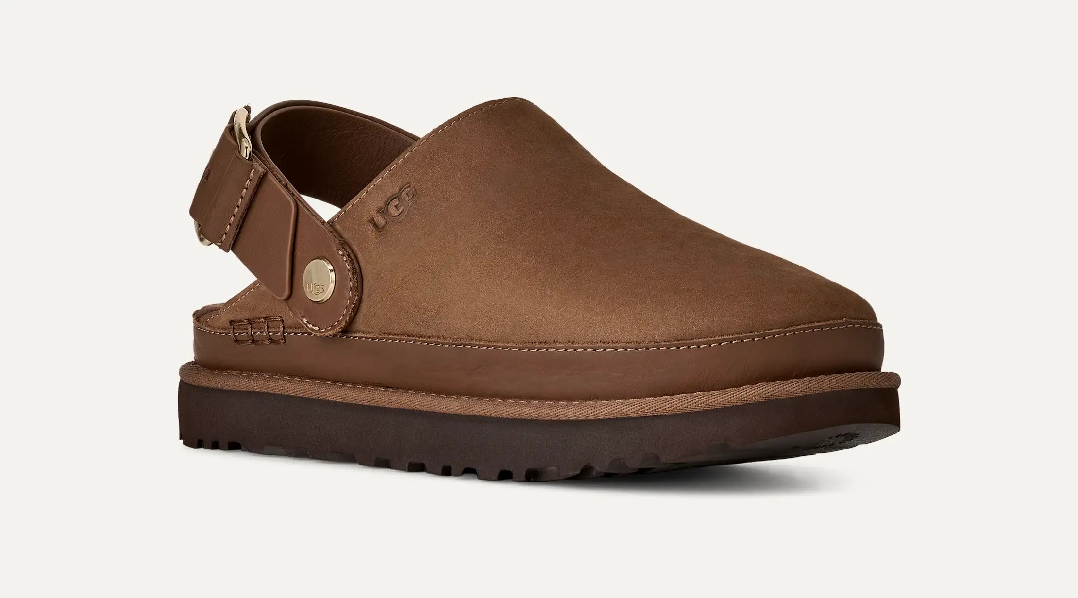 Women's Goldenstar Villa Clog - DARK CHESTNUT