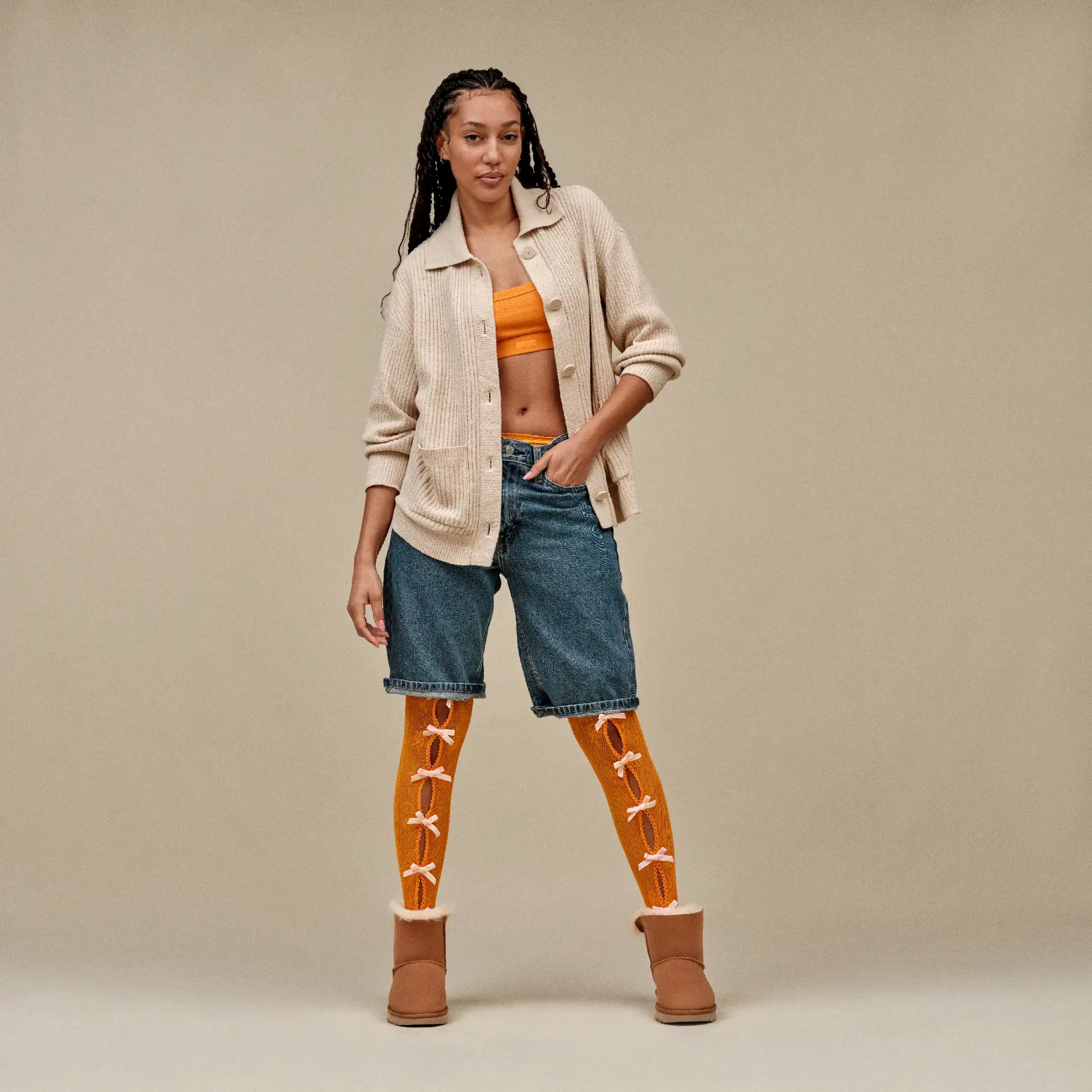 Women's Junipher Cardigan Lite - SAND