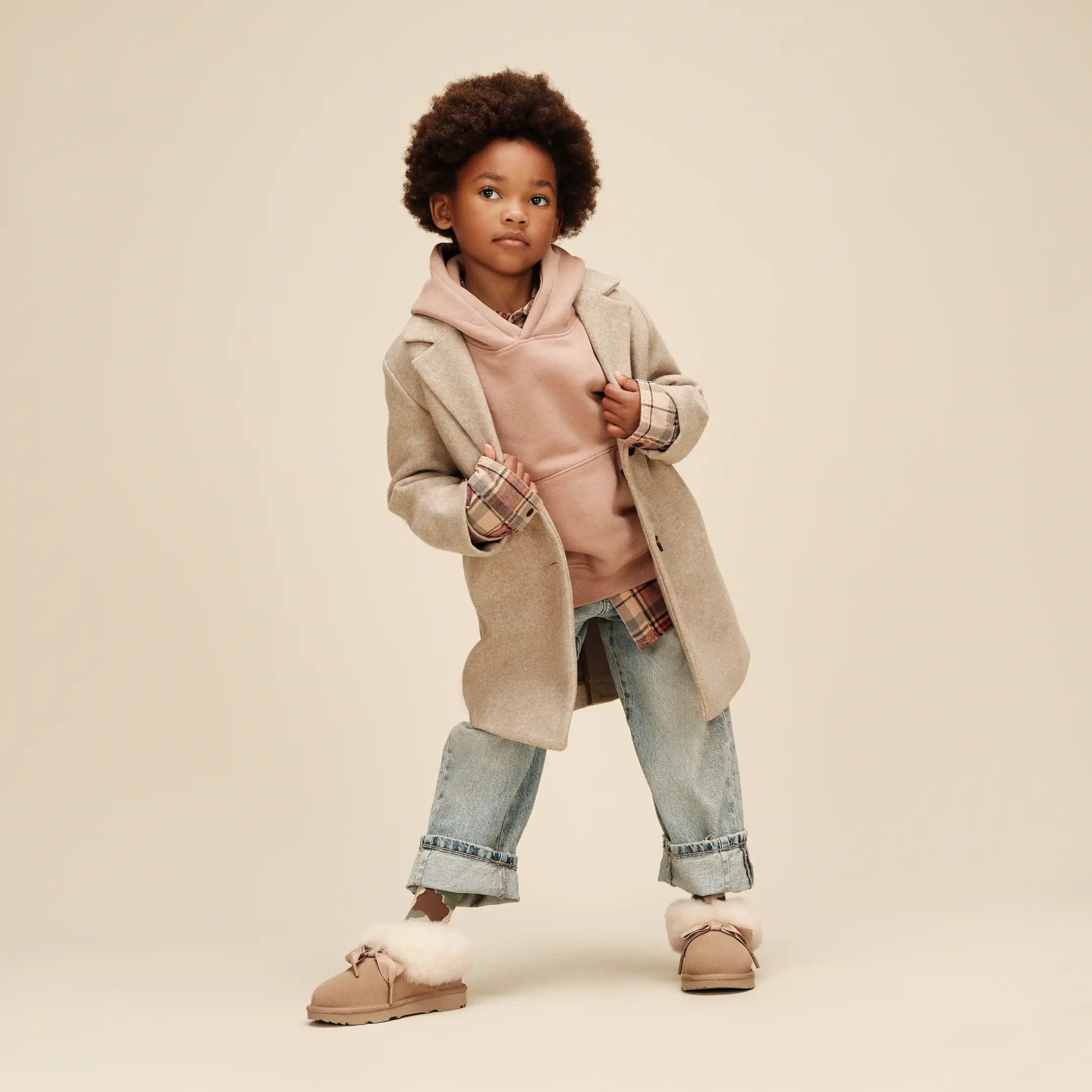 Kids' Bailey Slipper - SAND